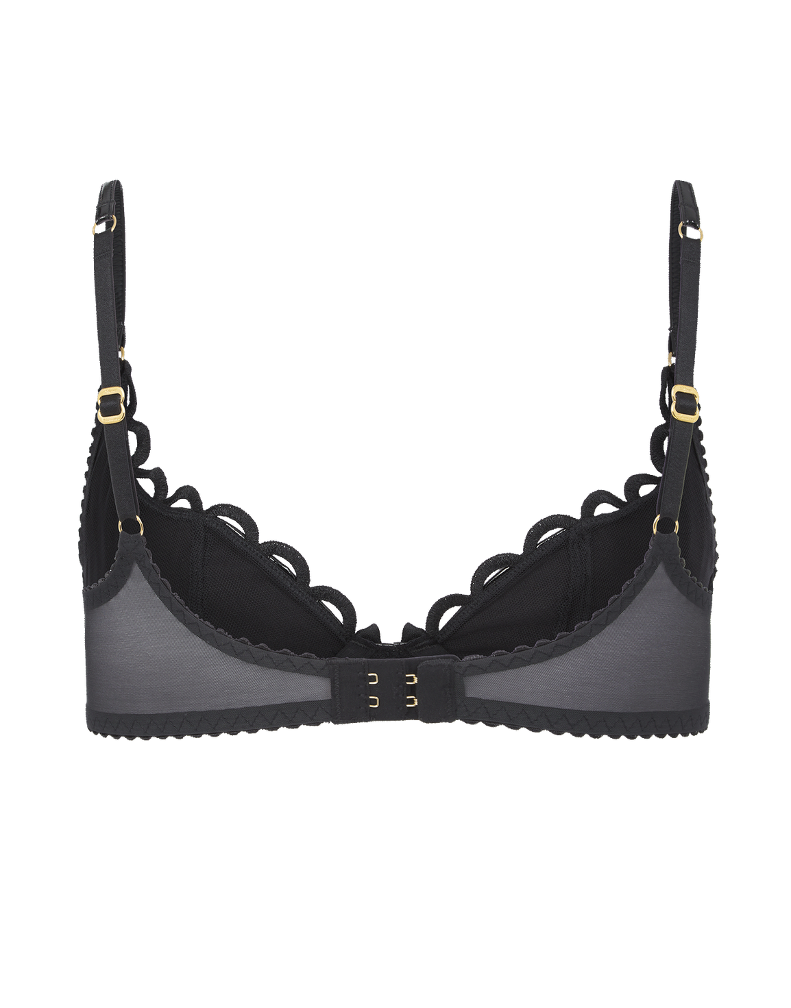 Zarya Demi Cup Bra Black | Agent Provocateur