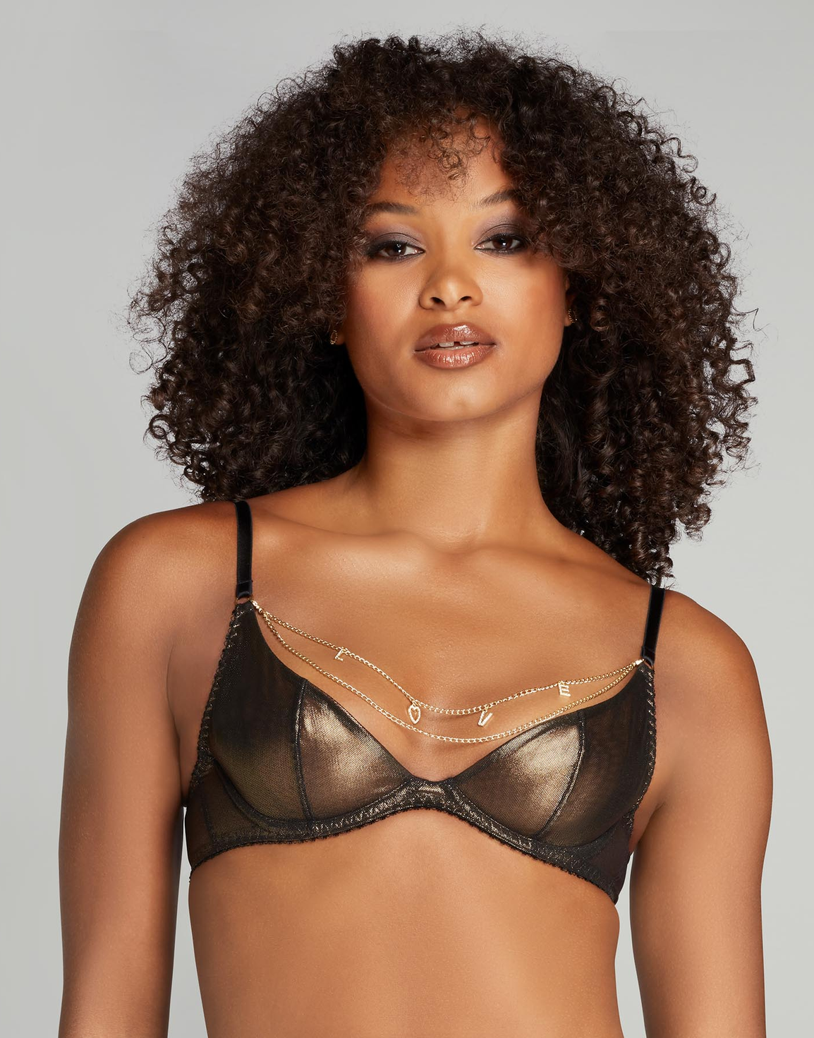 Tylee Bra Gold | Agent Provocateur