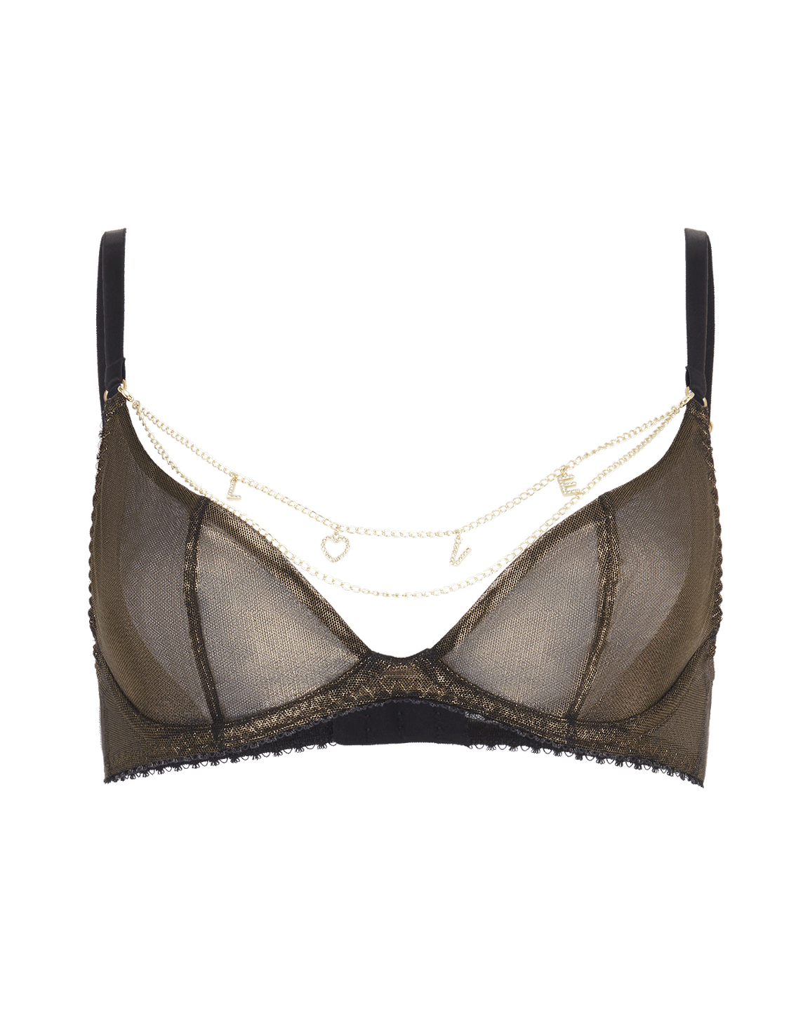 Tylee Bra Gold | Agent Provocateur