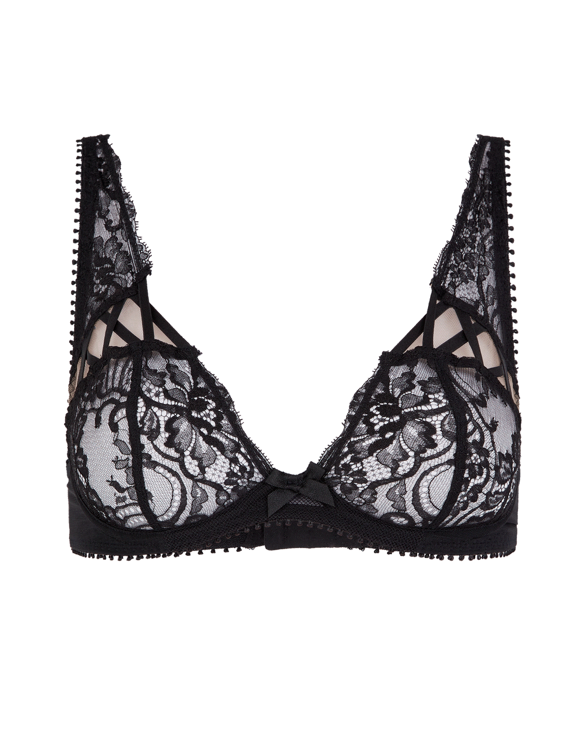 Cordellia High Apex Bra Black | Agent Provocateur