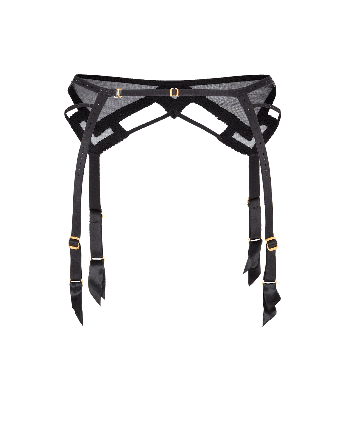 Celestia Suspender Black | Agent Provocateur