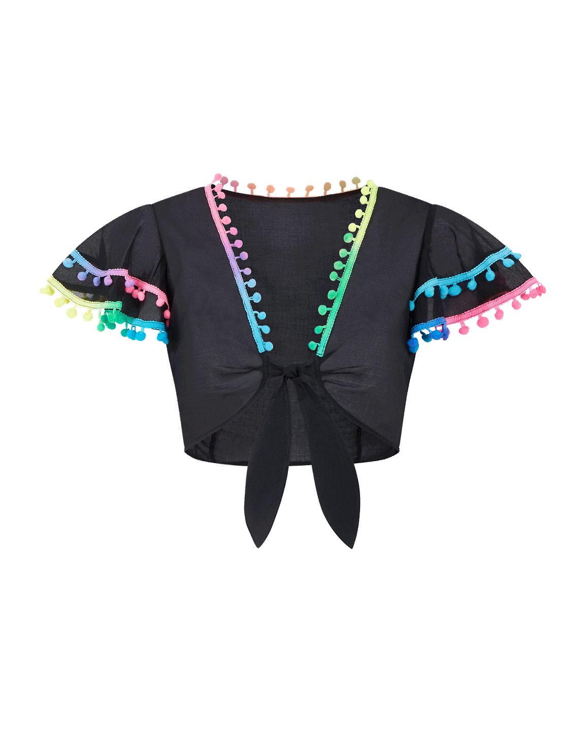 Lely Beach Cover Up Top Black | Agent Provocateur