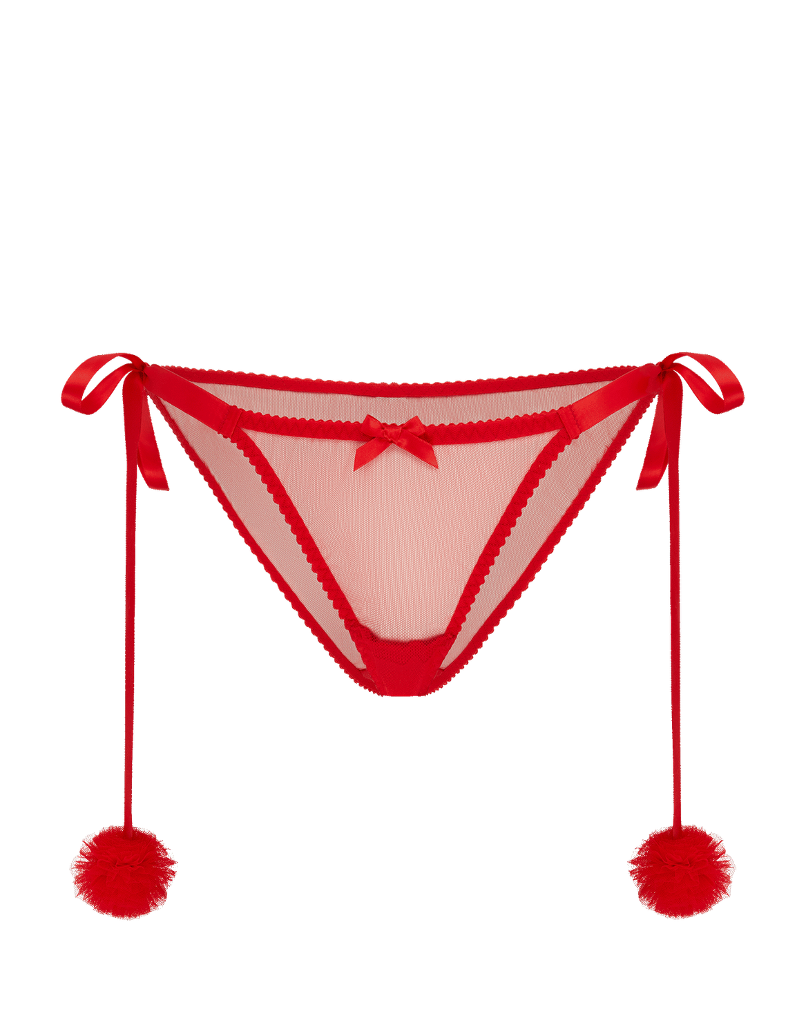 Sleigh Tie-Side Brief Red/Gold | Agent Provocateur