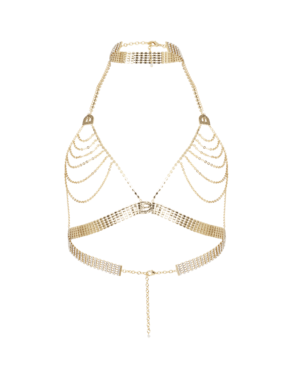 Shirelle Bra Gold/Crystal | Agent Provocateur