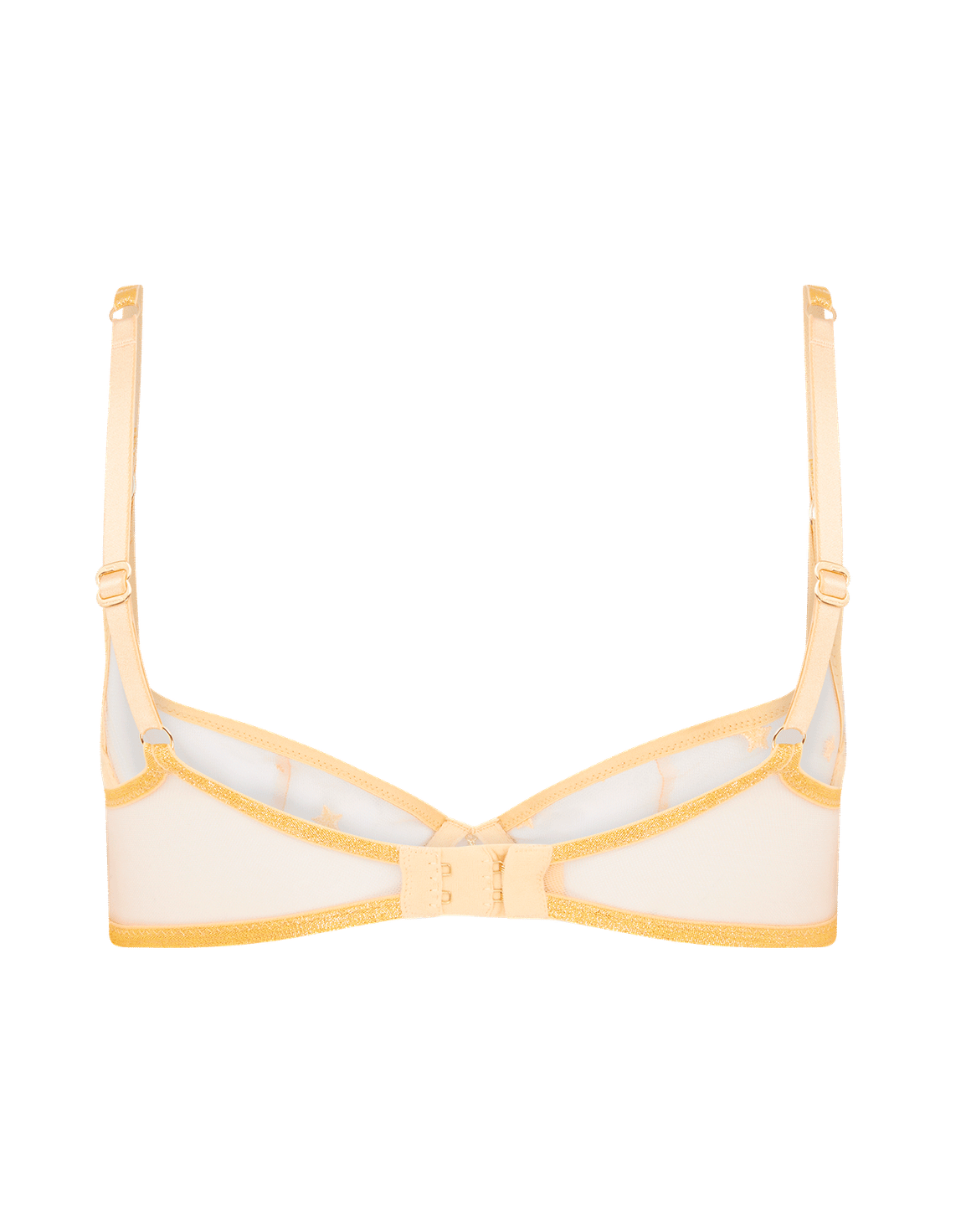 Zadi Demi Cup Underwired Bra Gold | Agent Provocateur
