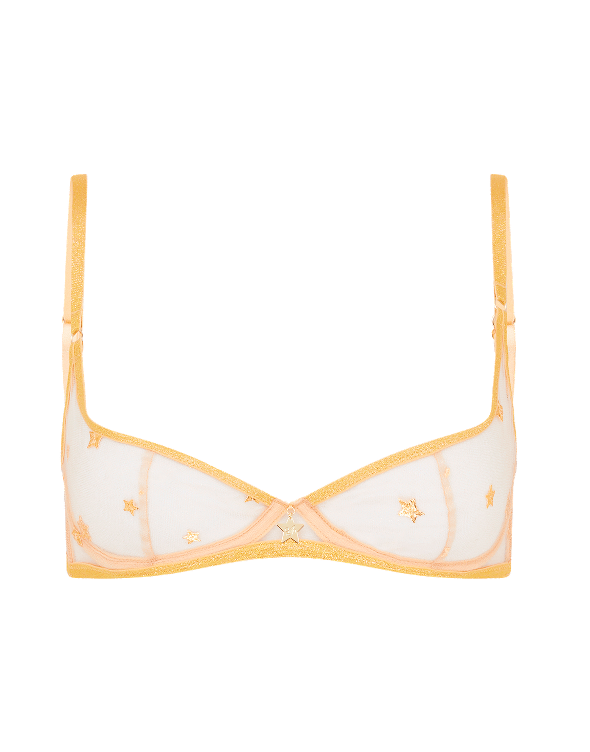 Zadi Demi Cup Underwired Bra Gold | Agent Provocateur