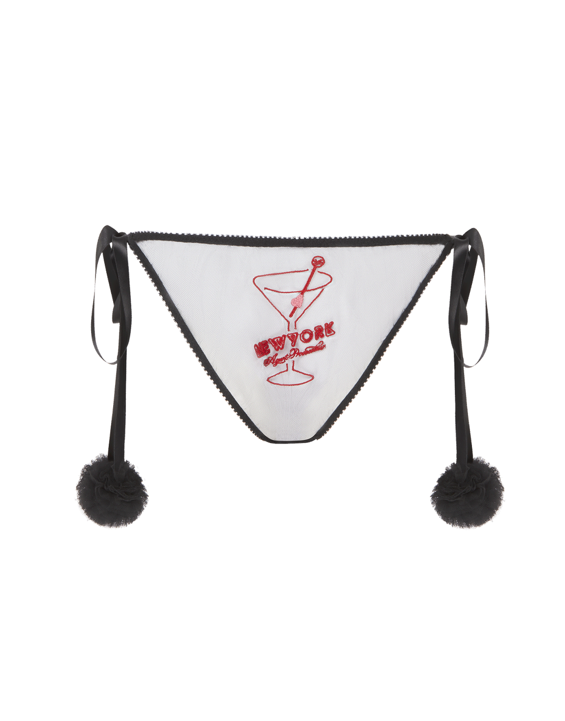 New York Tie Side Brief Black | Agent Provocateur