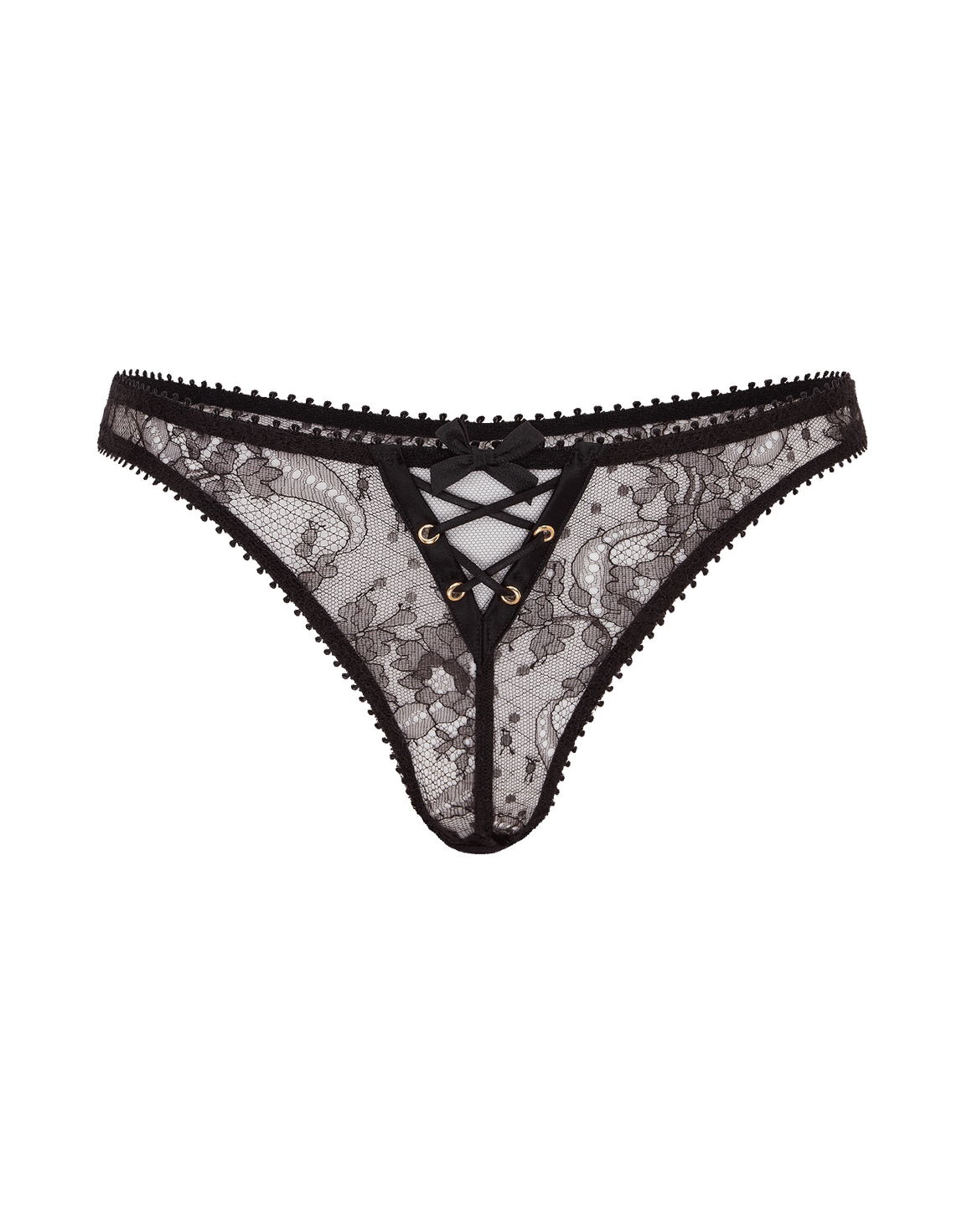 Vallentina Thong Black | Agent Provocateur