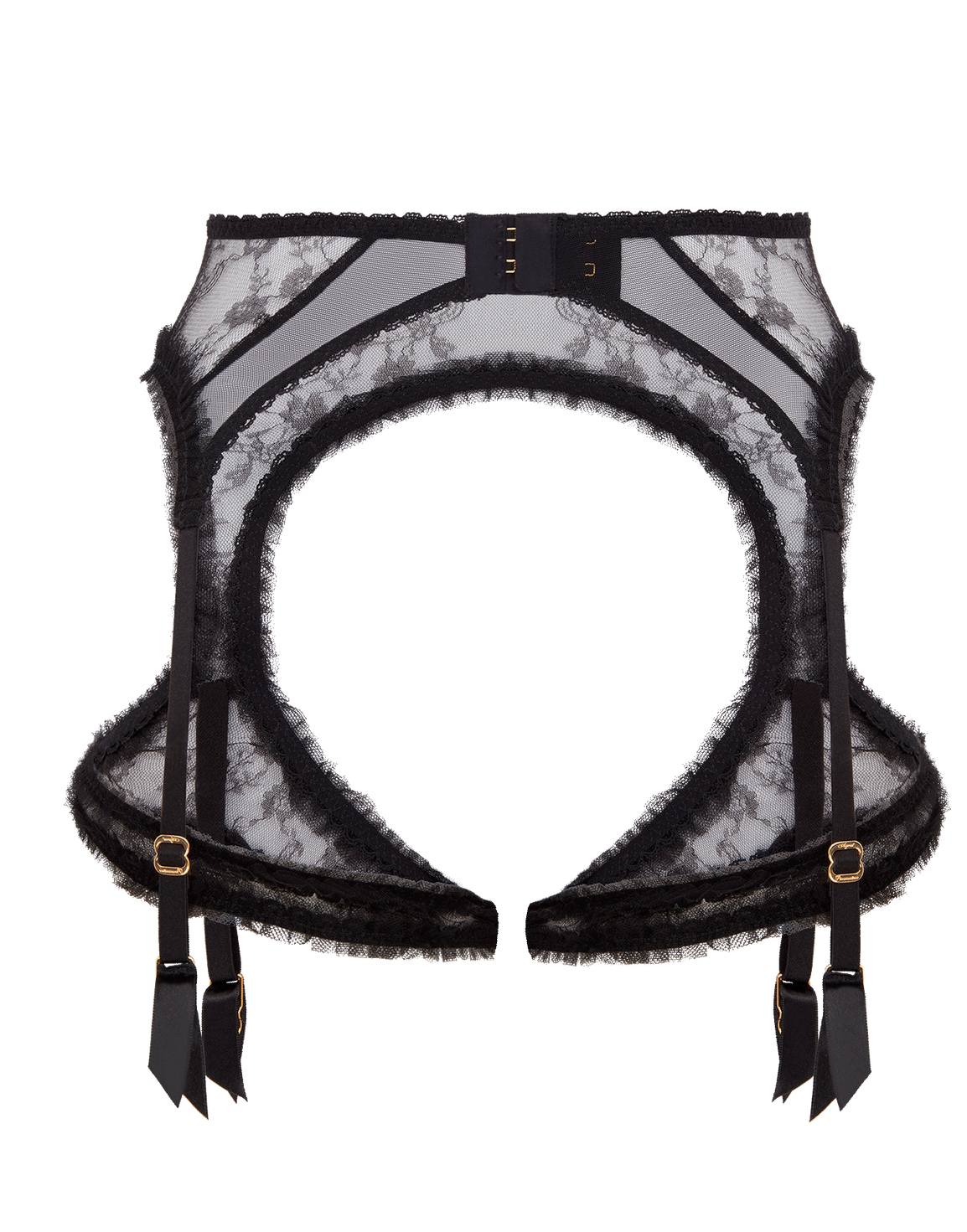 Perle Suspender Black | Agent Provocateur