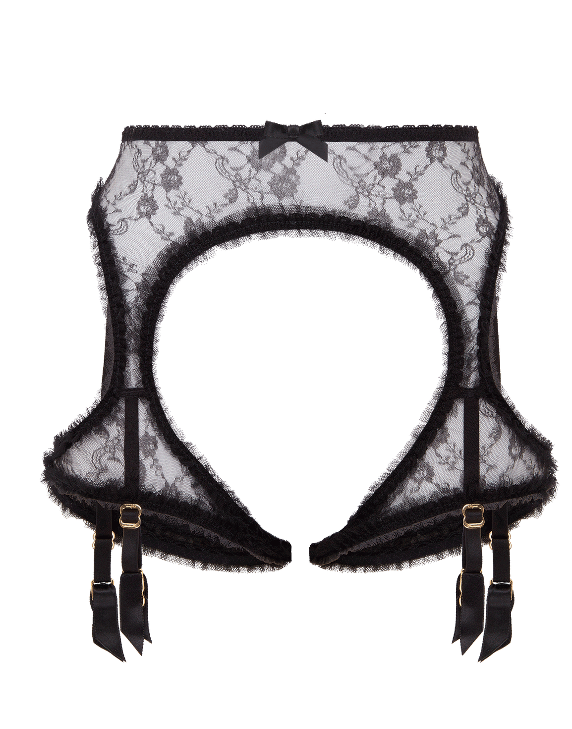 Perle Suspender Black | Agent Provocateur