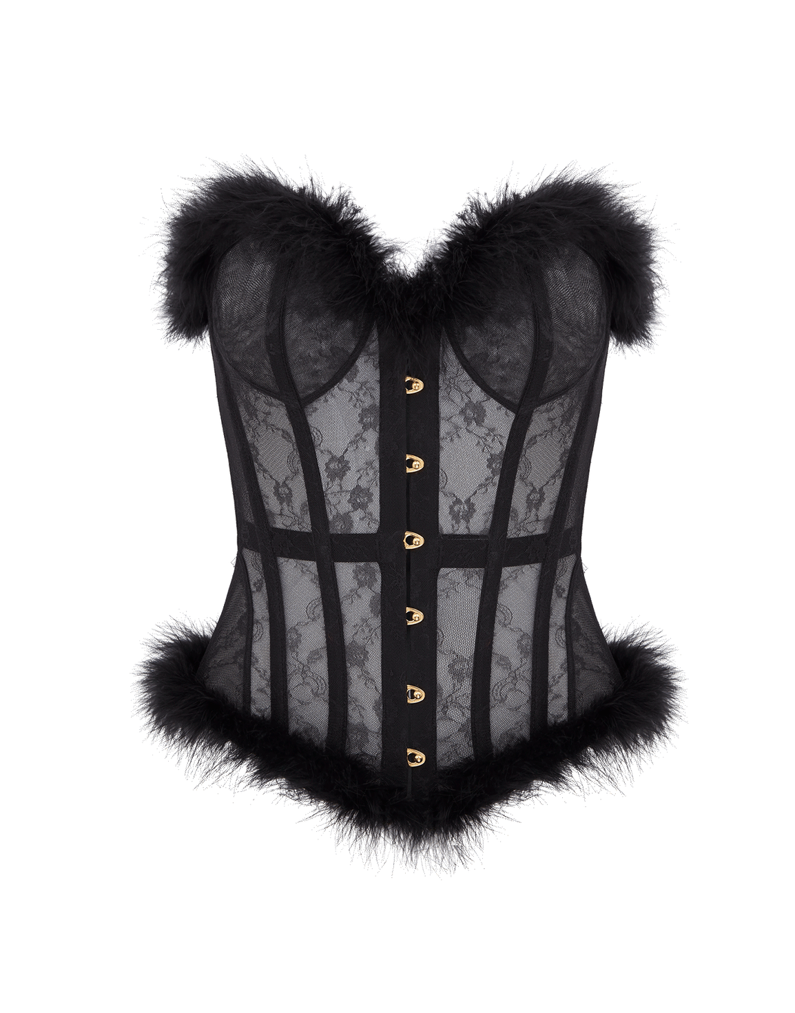 Perle Corset Black | Agent Provocateur