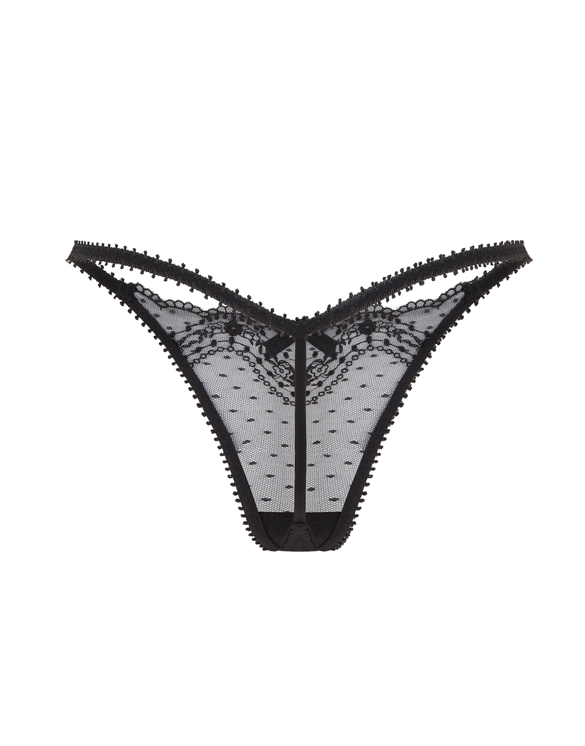 Yuma Thong Black | Agent Provocateur