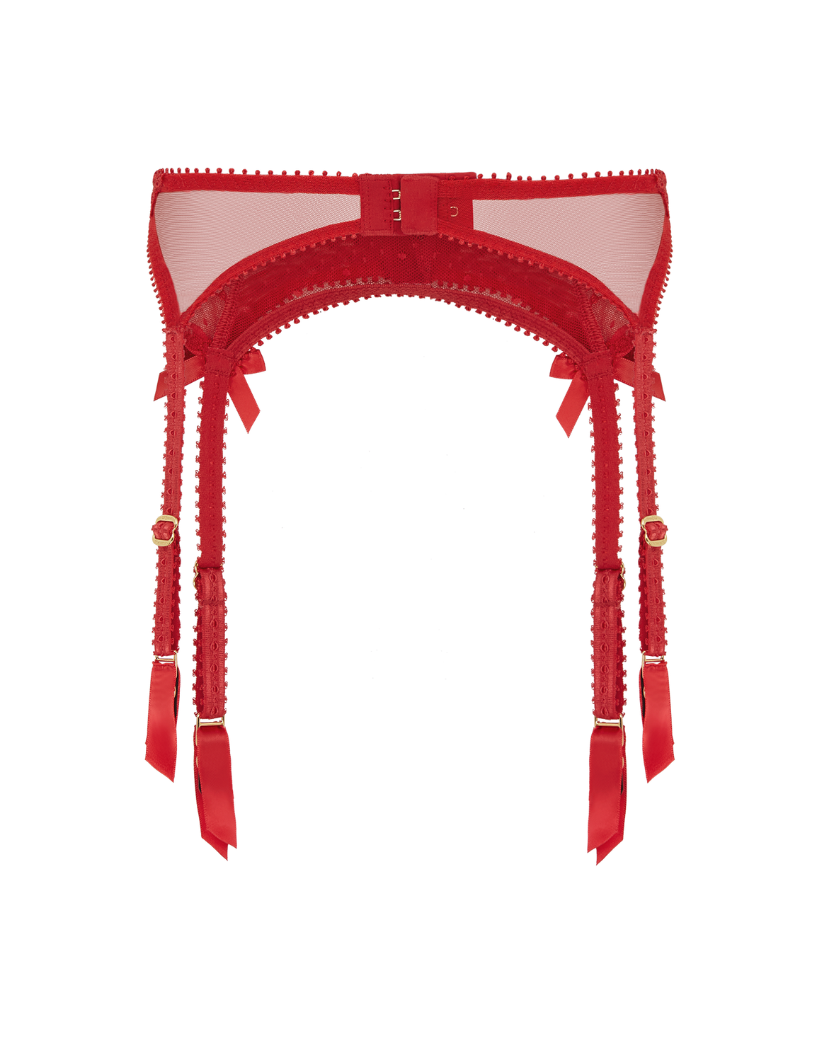 Yuma Suspender Red | Agent Provocateur