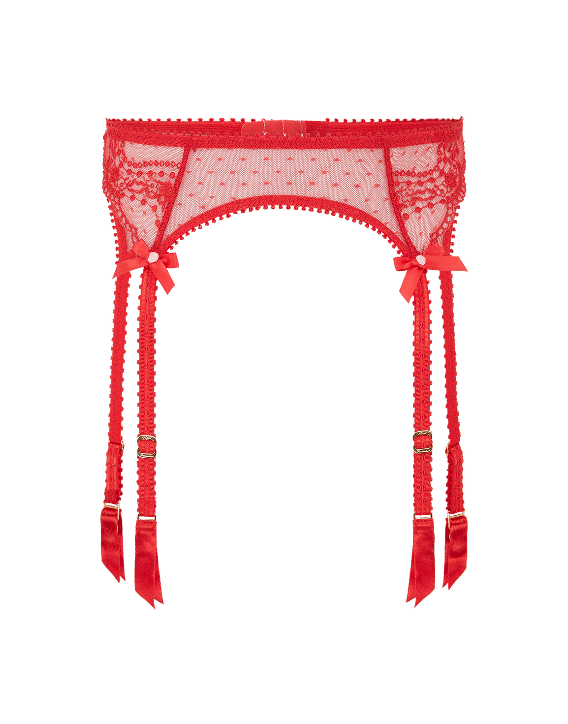 Yuma Suspender Red | Agent Provocateur