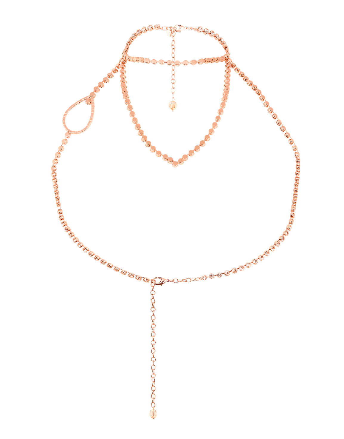 Glitz Body Chain Rose Gold | Agent Provocateur