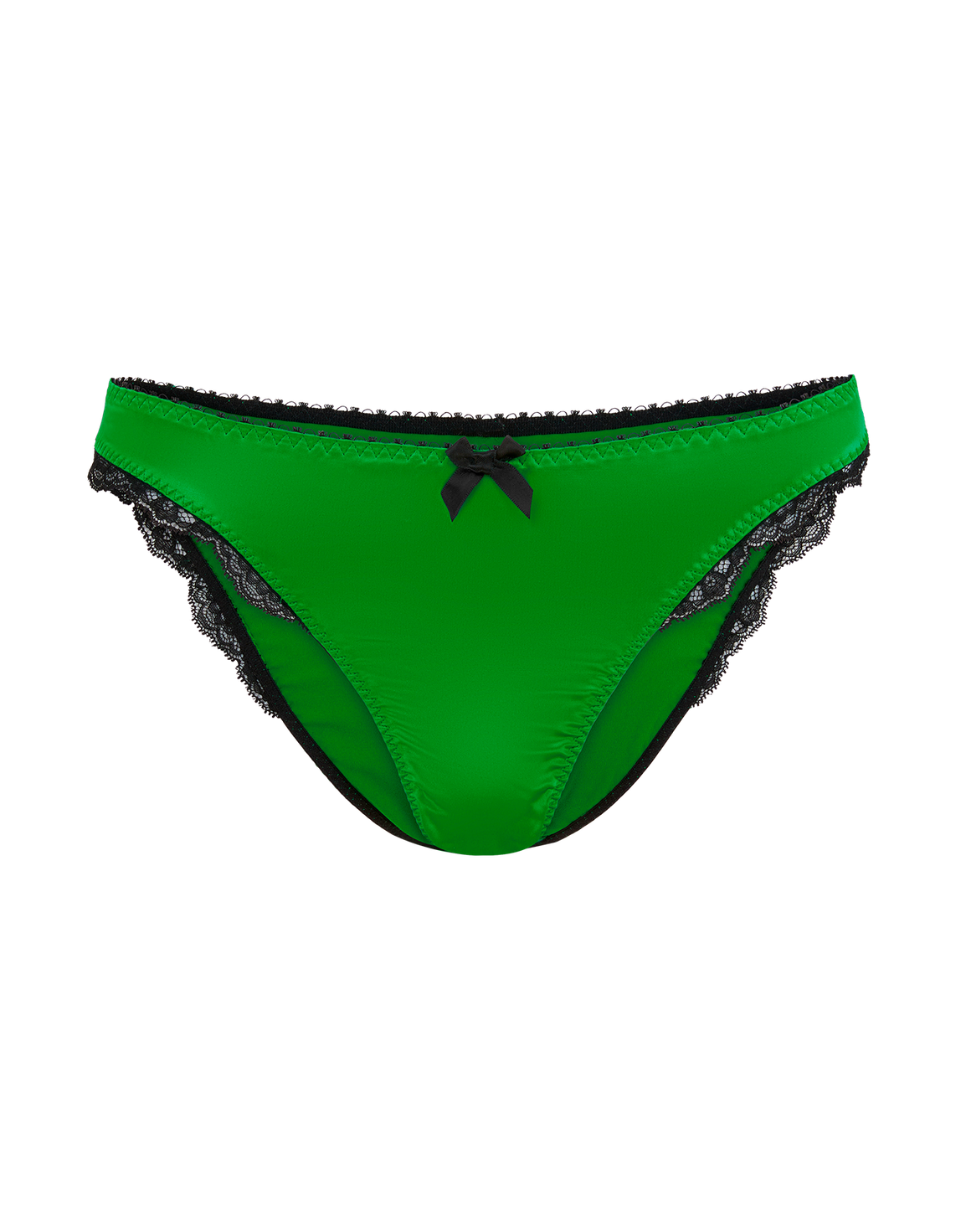 Sloane Full Brief Green/Black | Agent Provocateur