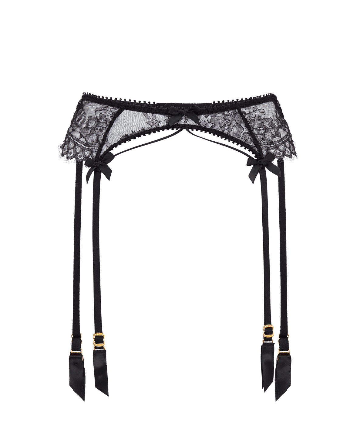 Kiya Suspender Black | Agent Provocateur