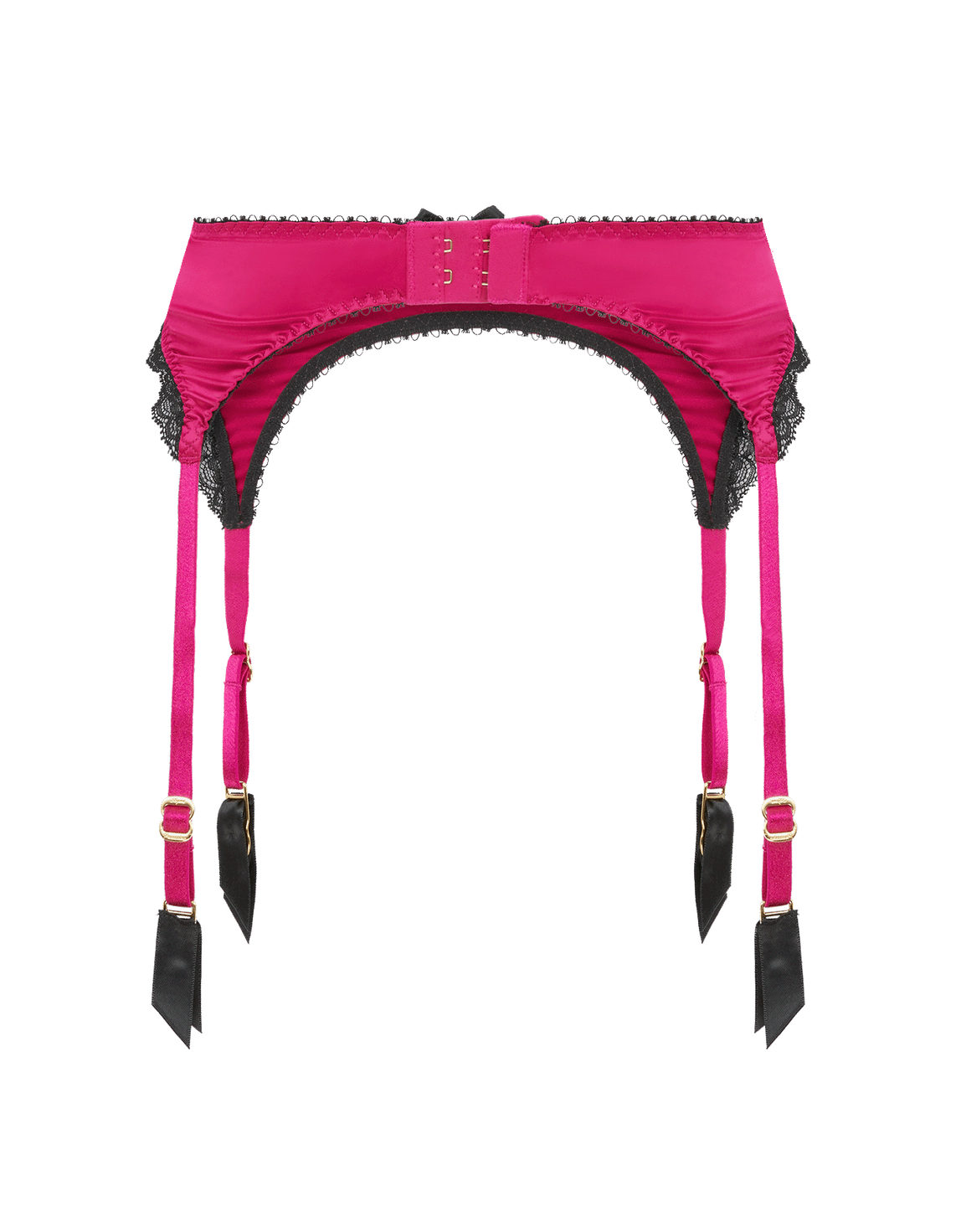 Sloane Suspender Fuchsia/Black | Agent Provocateur