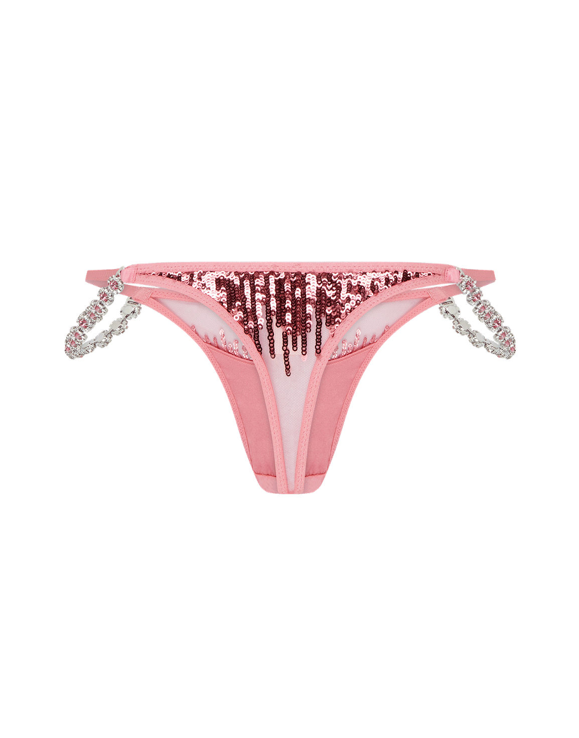 Calista Thong Pink/Silver | Agent Provocateur