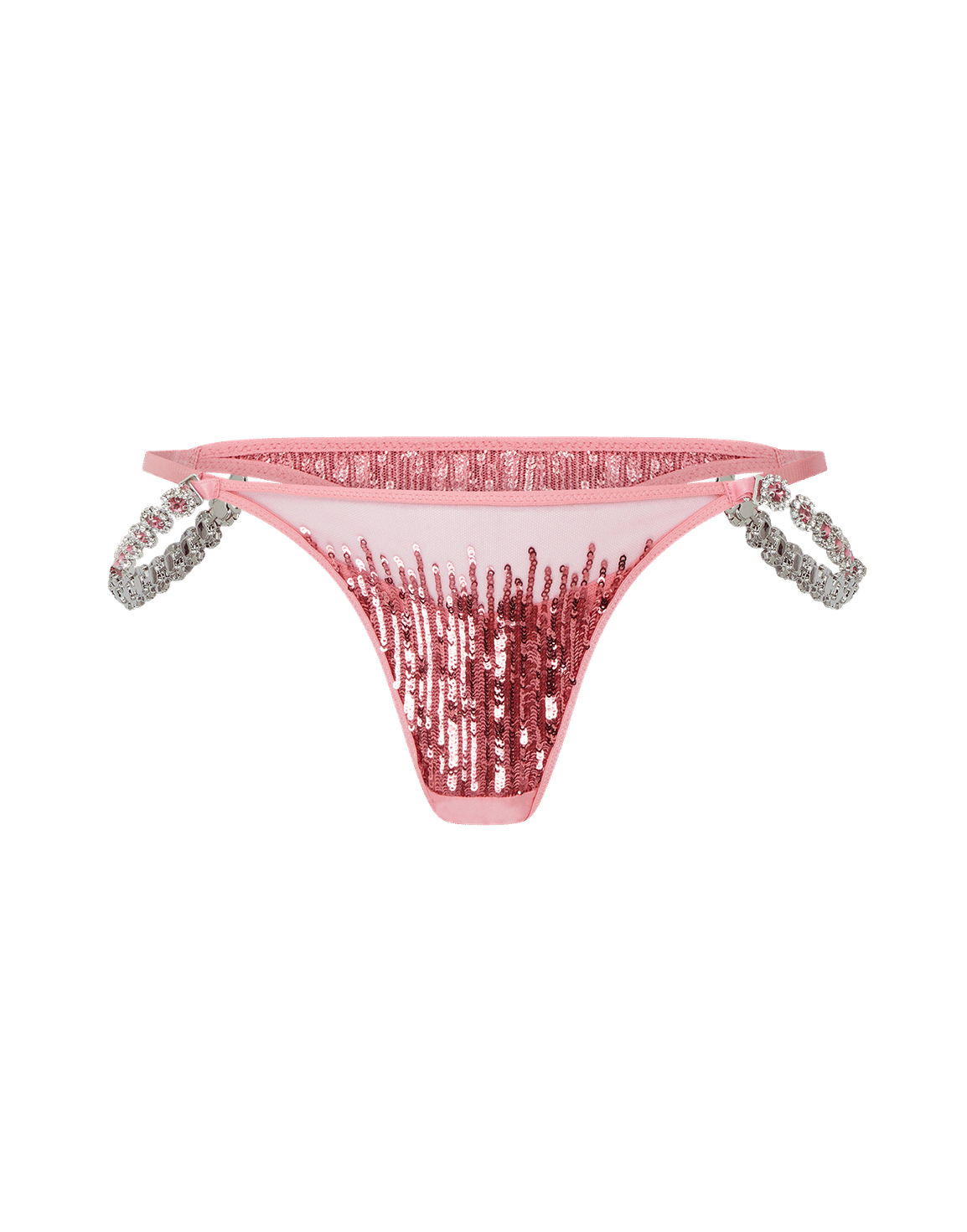 Calista Thong Pink/Silver | Agent Provocateur