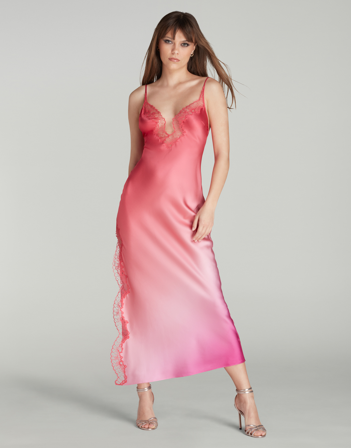 Bellini Long Slip Coral/Fuchsia | Agent Provocateur