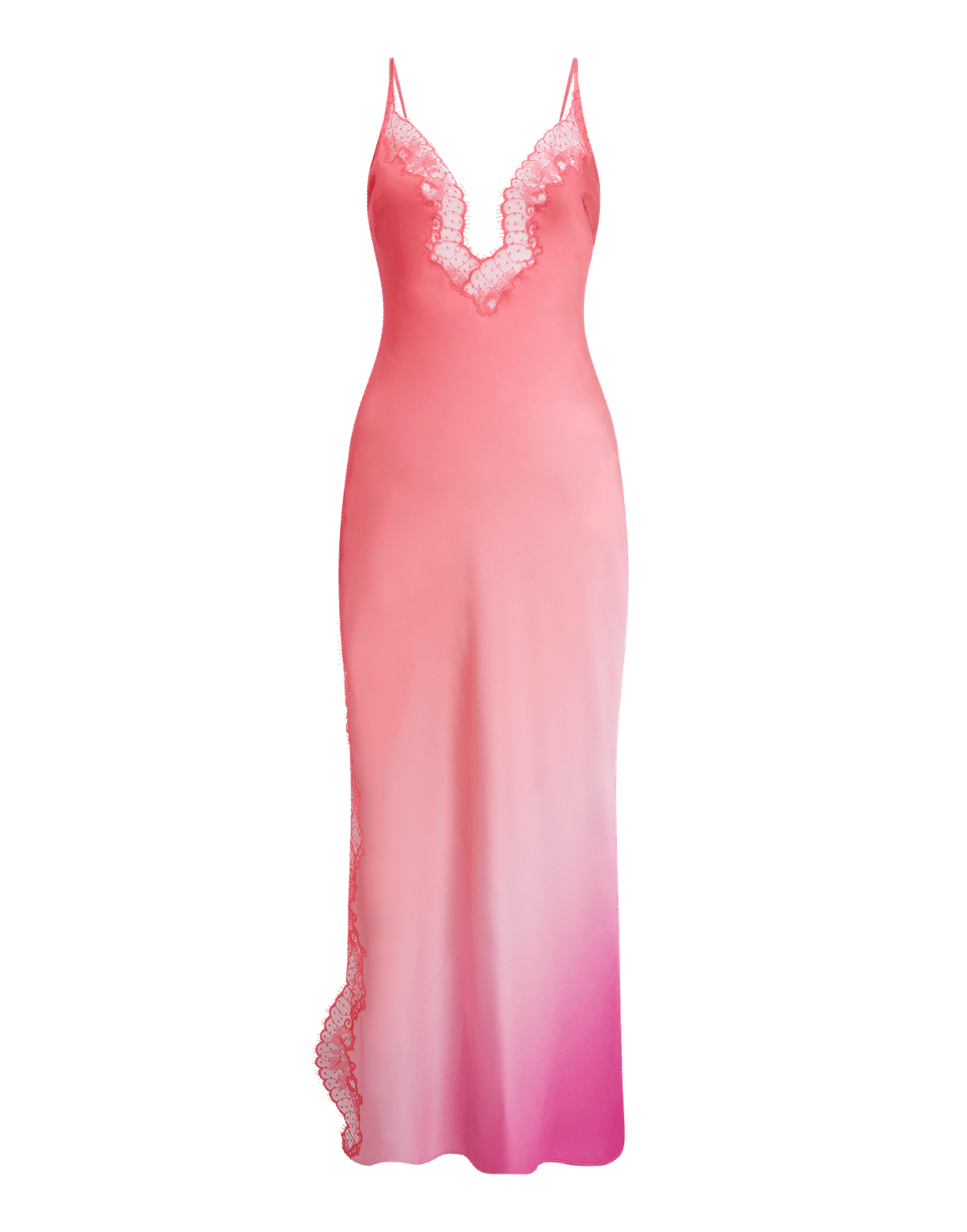 Bellini Long Slip Coral/Fuchsia | Agent Provocateur