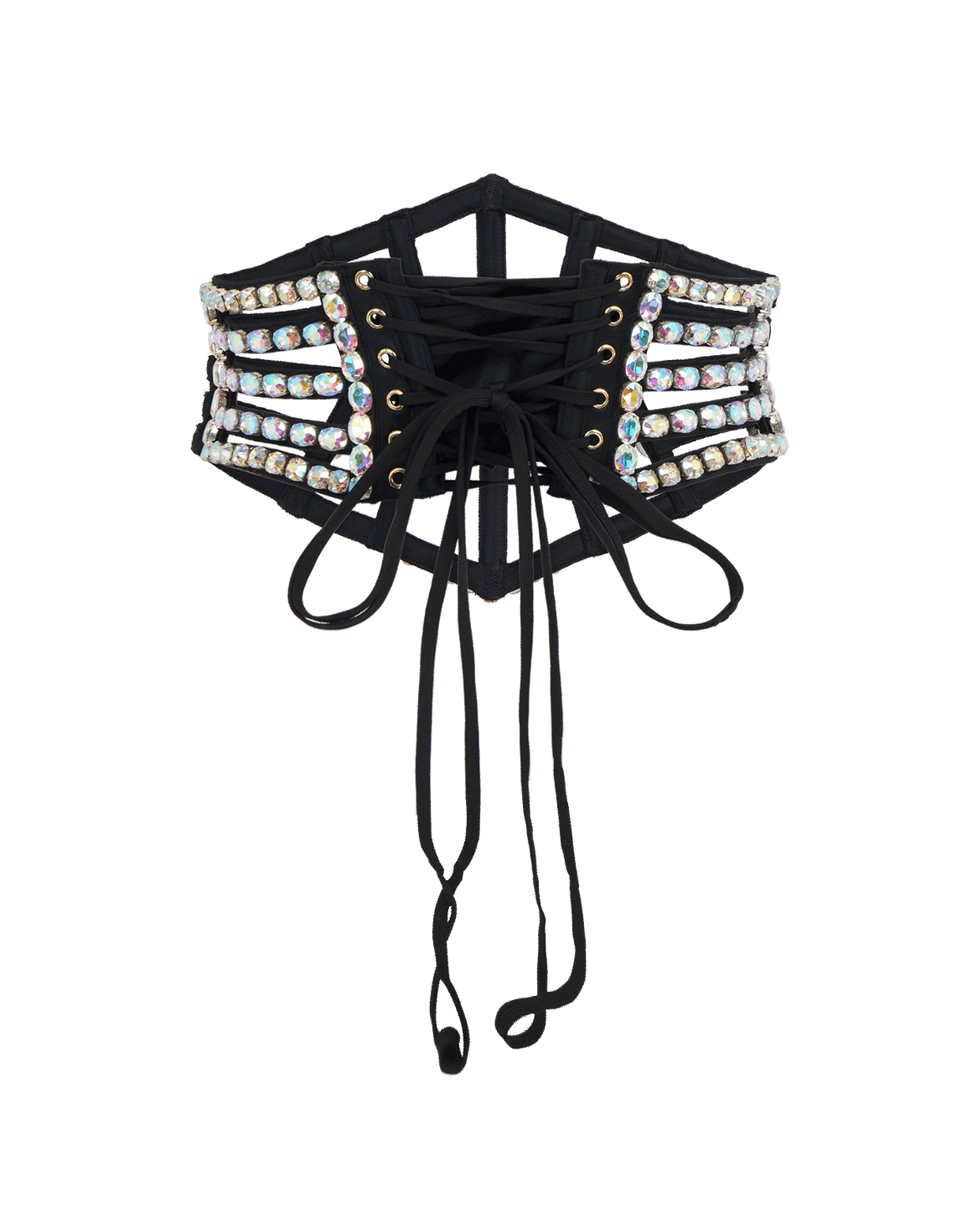 Yulia Waspie Crystal/Black | Agent Provocateur