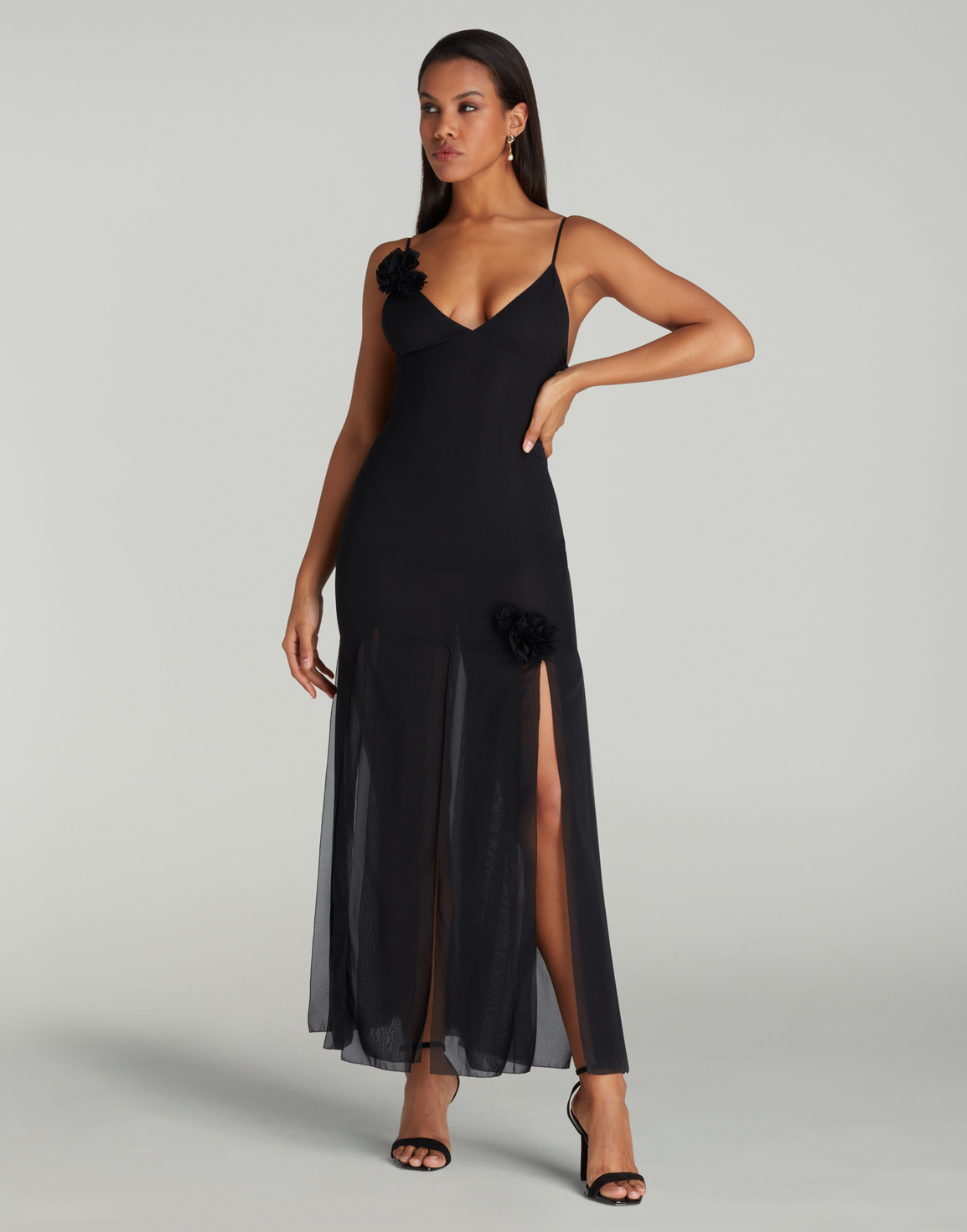 Lillee Long Dress Black | Agent Provocateur