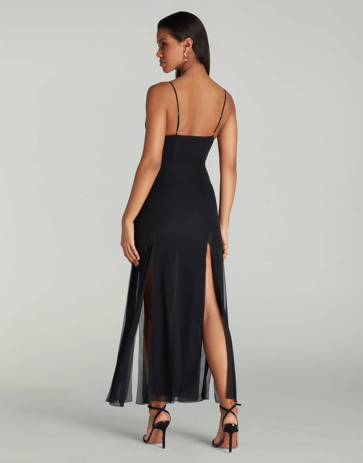 Lillee Long Dress Black | Agent Provocateur