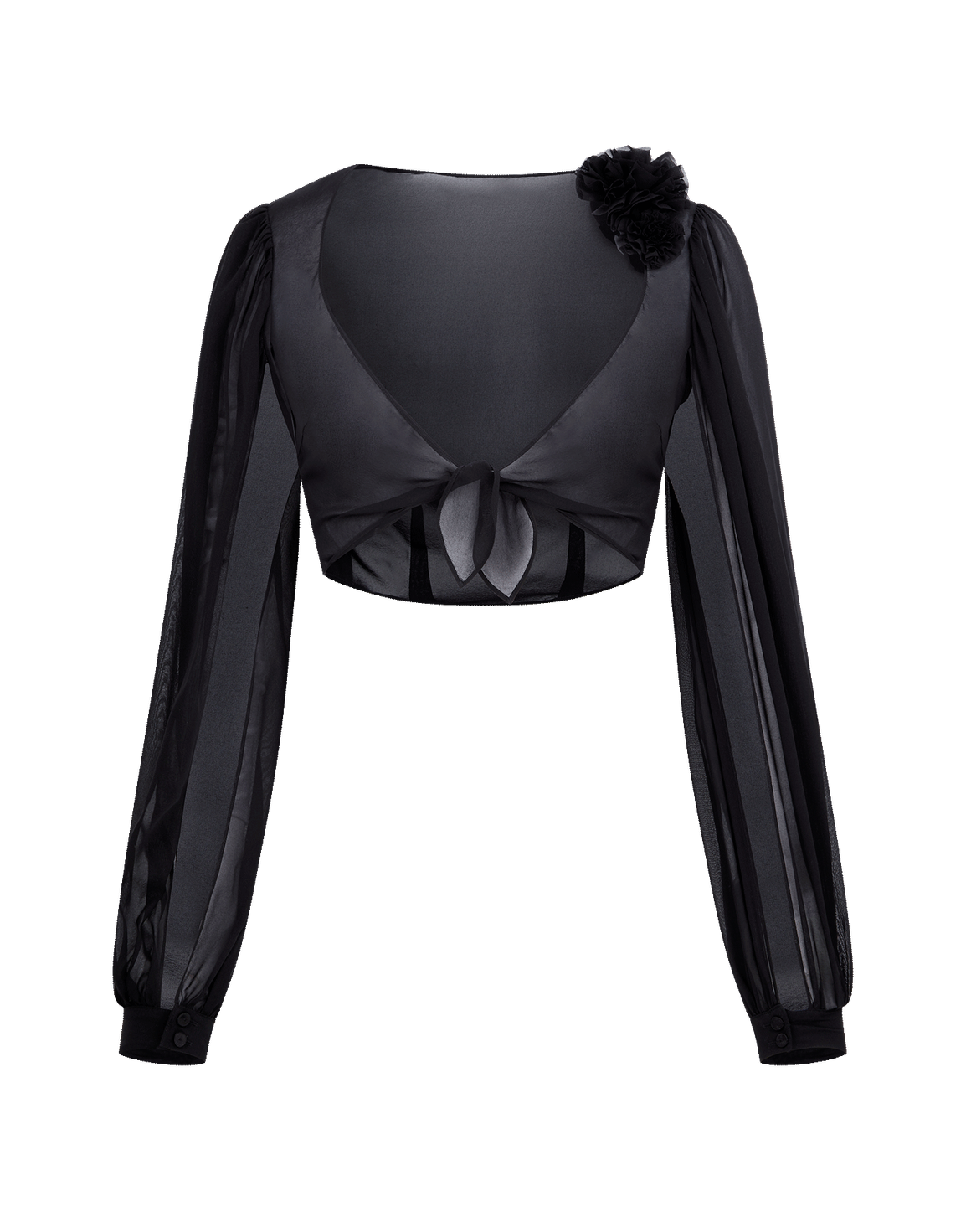 Lillee Cropped Jacket Black | Agent Provocateur
