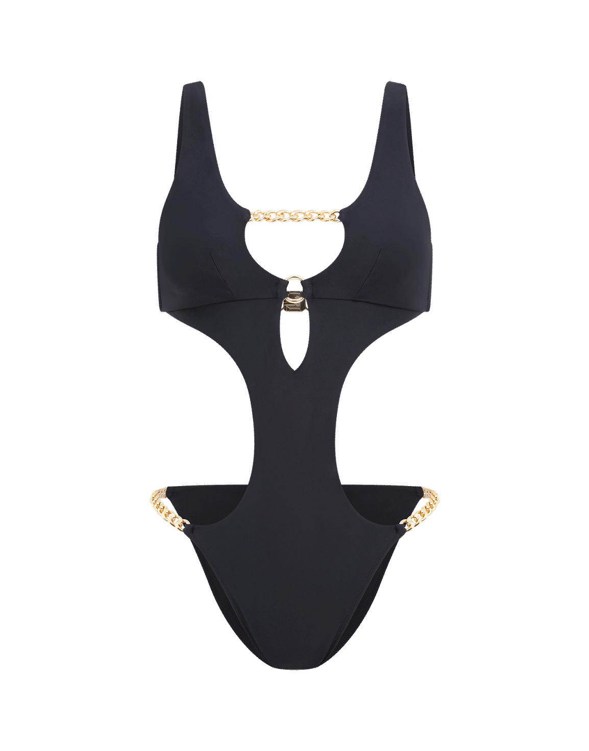 Trixy Swimsuit Black/Gold | Agent Provocateur