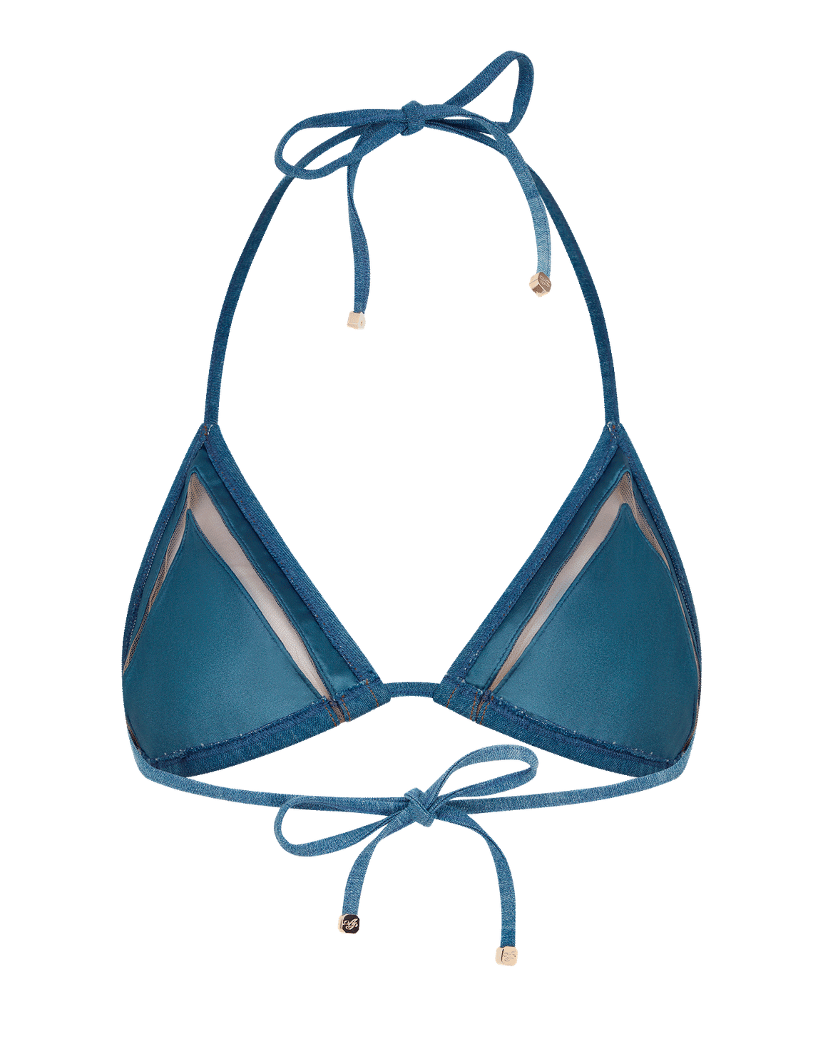 Ellah Bikini Top Denim | Agent Provocateur