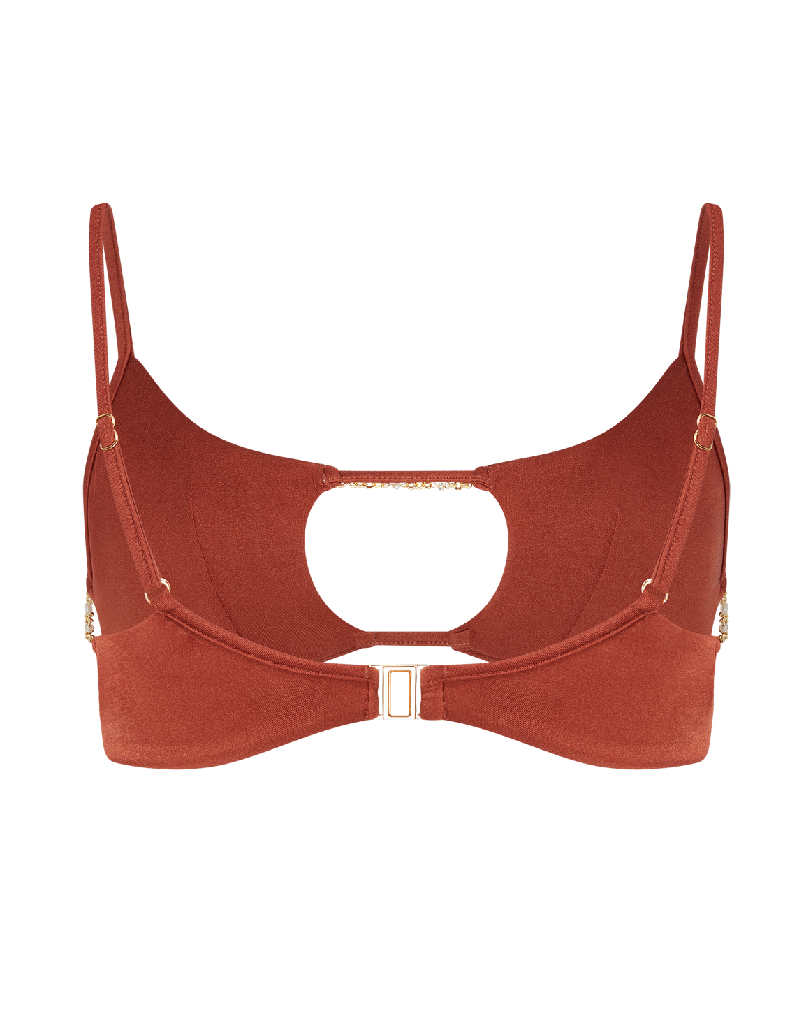 Christiana Bikini Top Brown | Agent Provocateur
