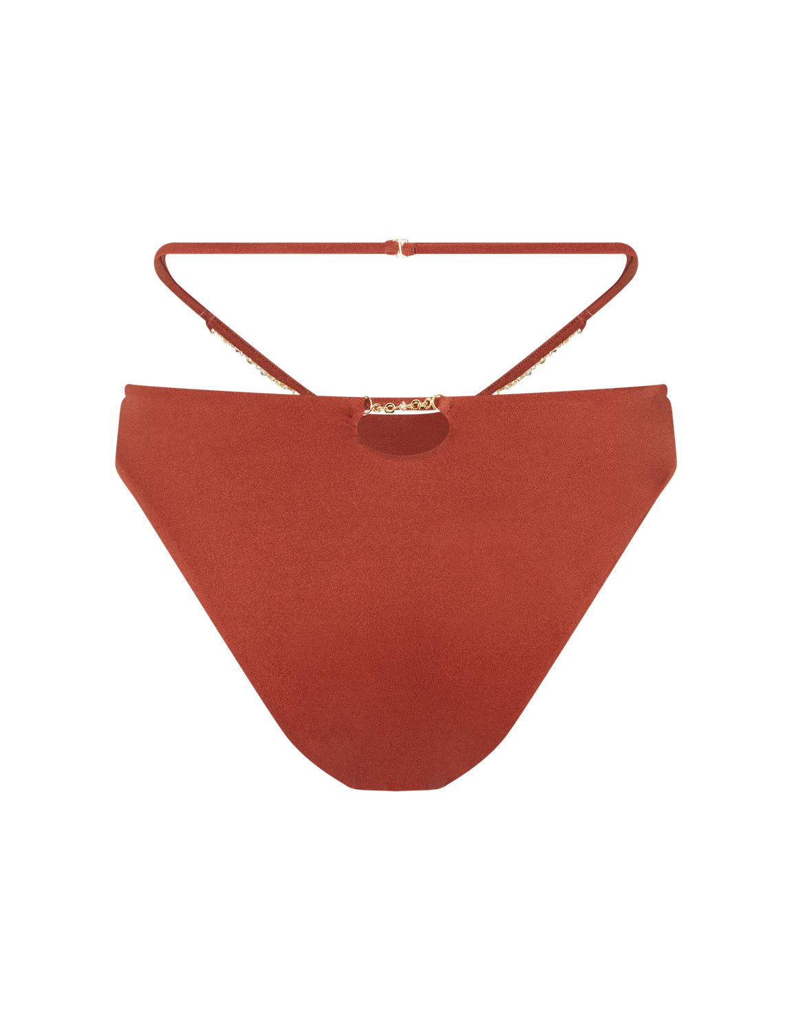 Christiana Bikini Bottom Brown | Agent Provocateur