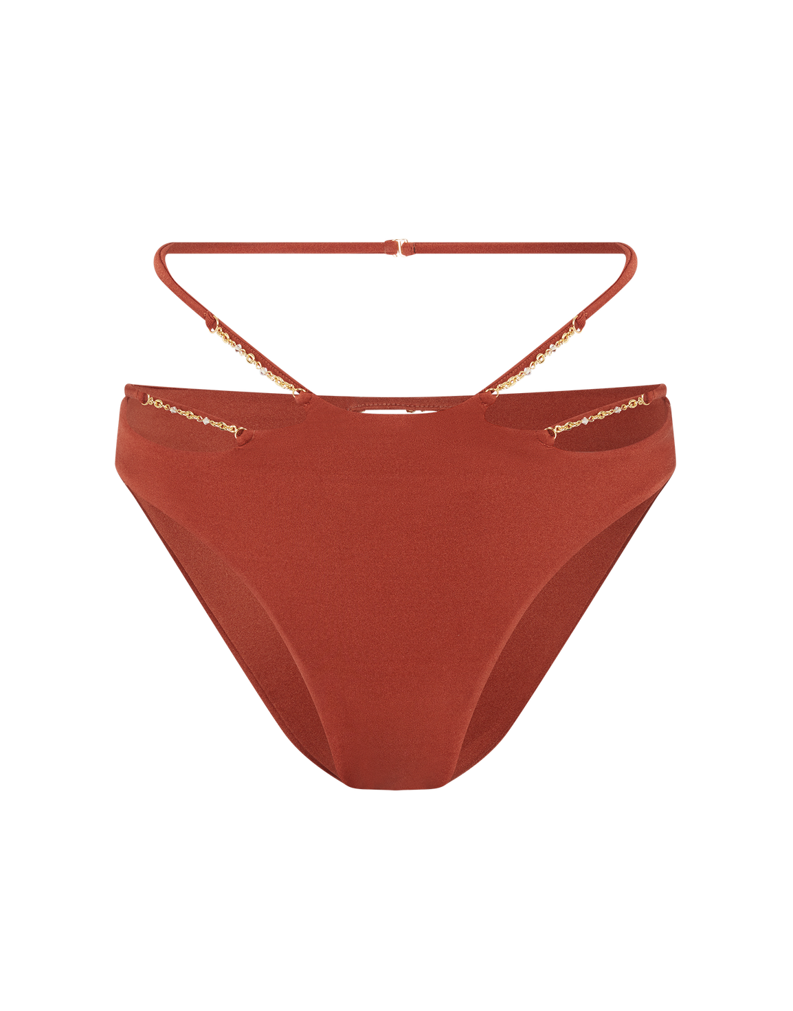 Christiana Bikini Bottom Brown | Agent Provocateur
