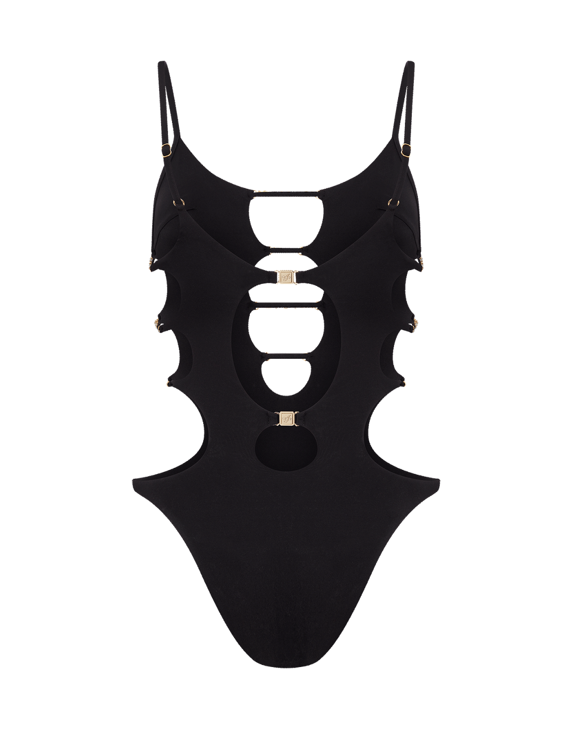 Christiana Swimsuit Black/Gold | Agent Provocateur