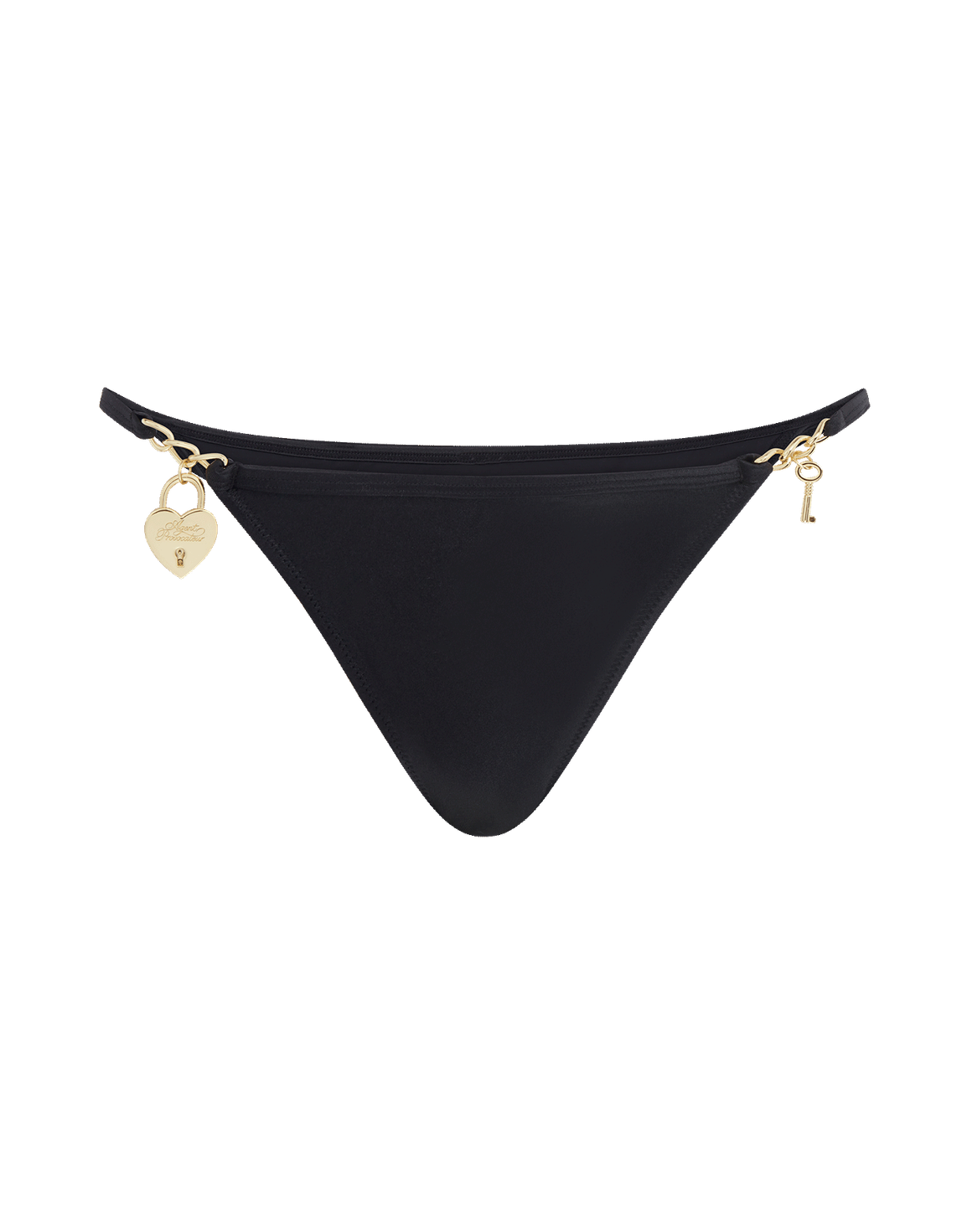 Jennie Bikini Bottom Black/Gold | Agent Provocateur