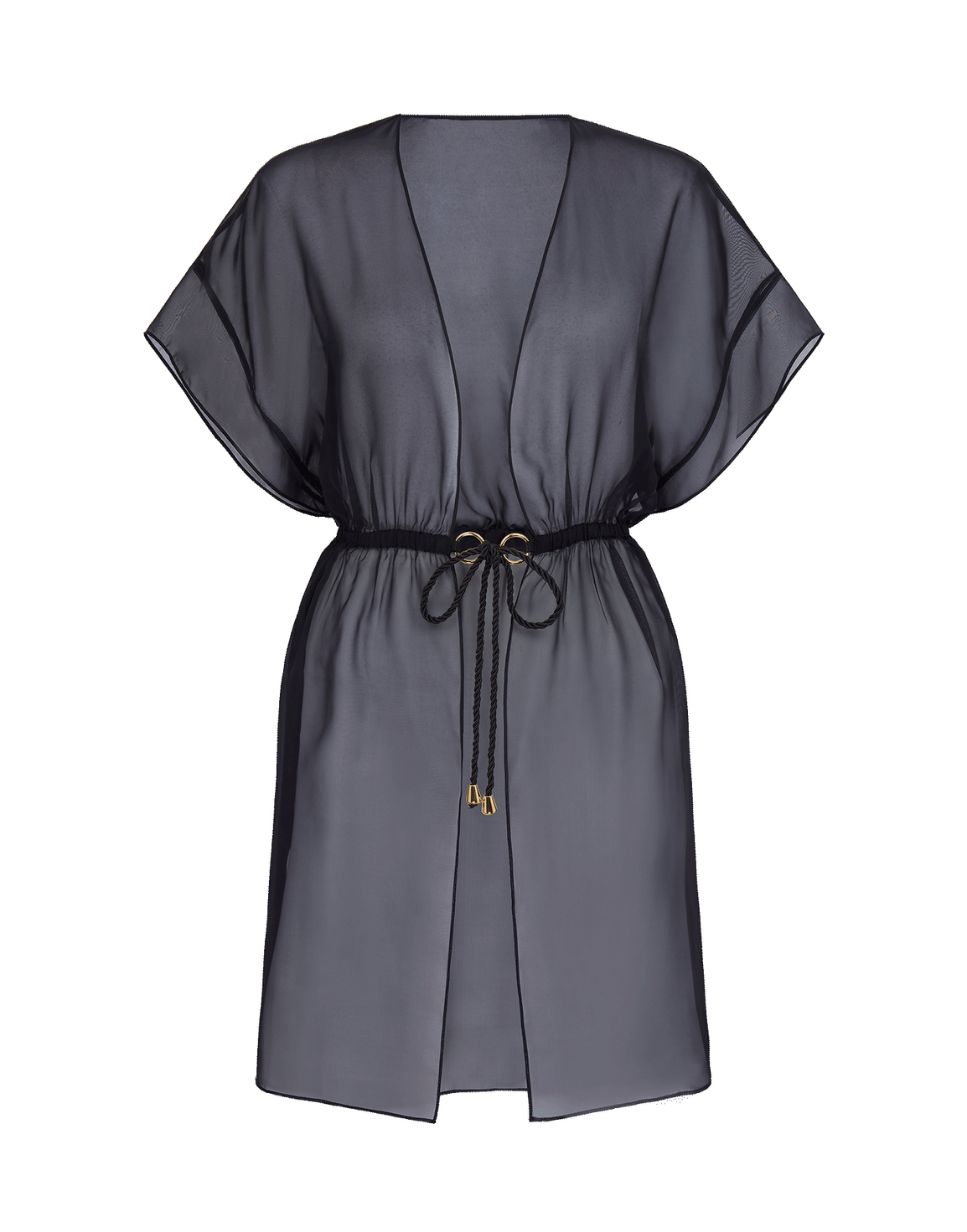 Evelyn Short Kaftan Black | Agent Provocateur