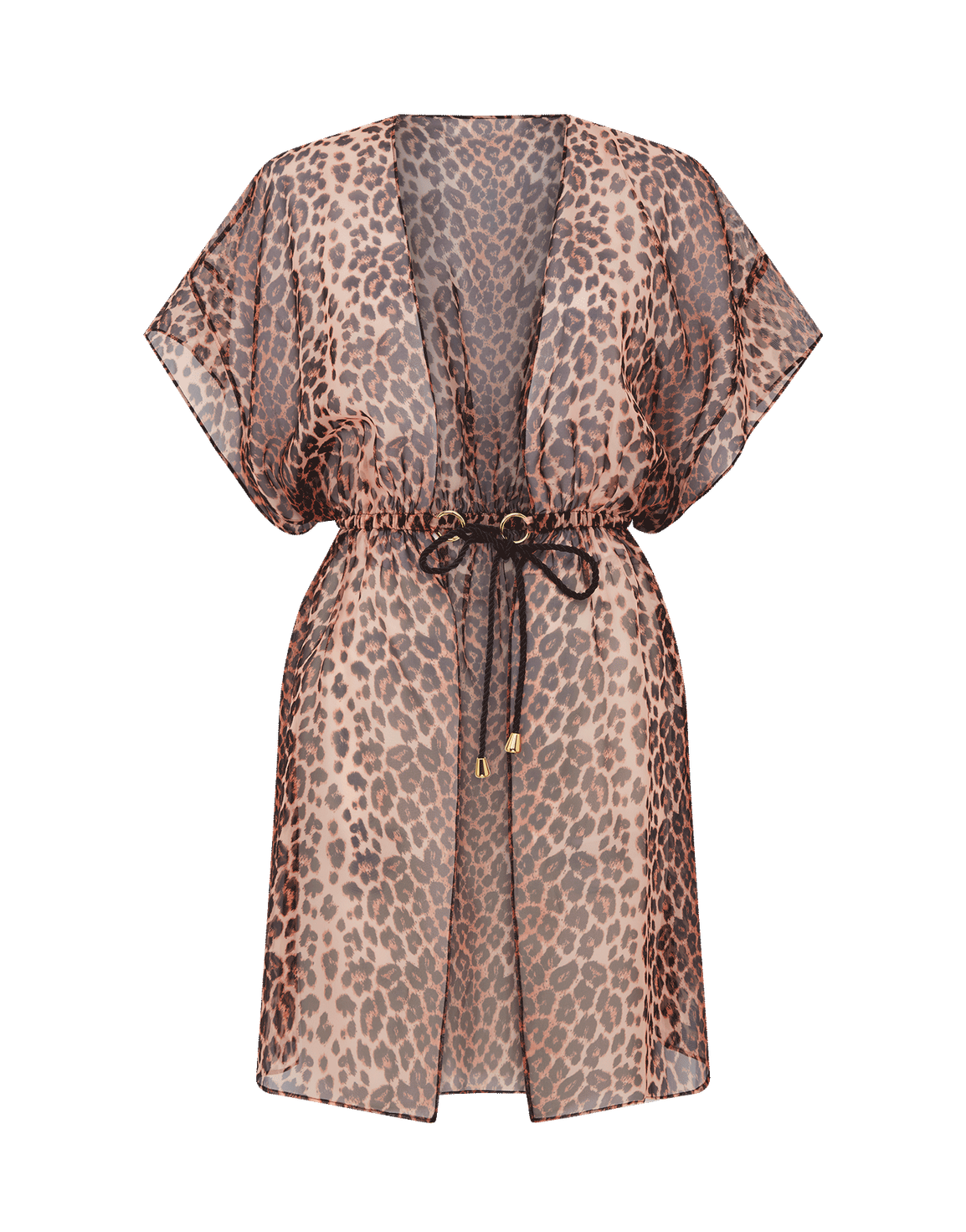 Evelyn Short Kaftan Leopard | Agent Provocateur