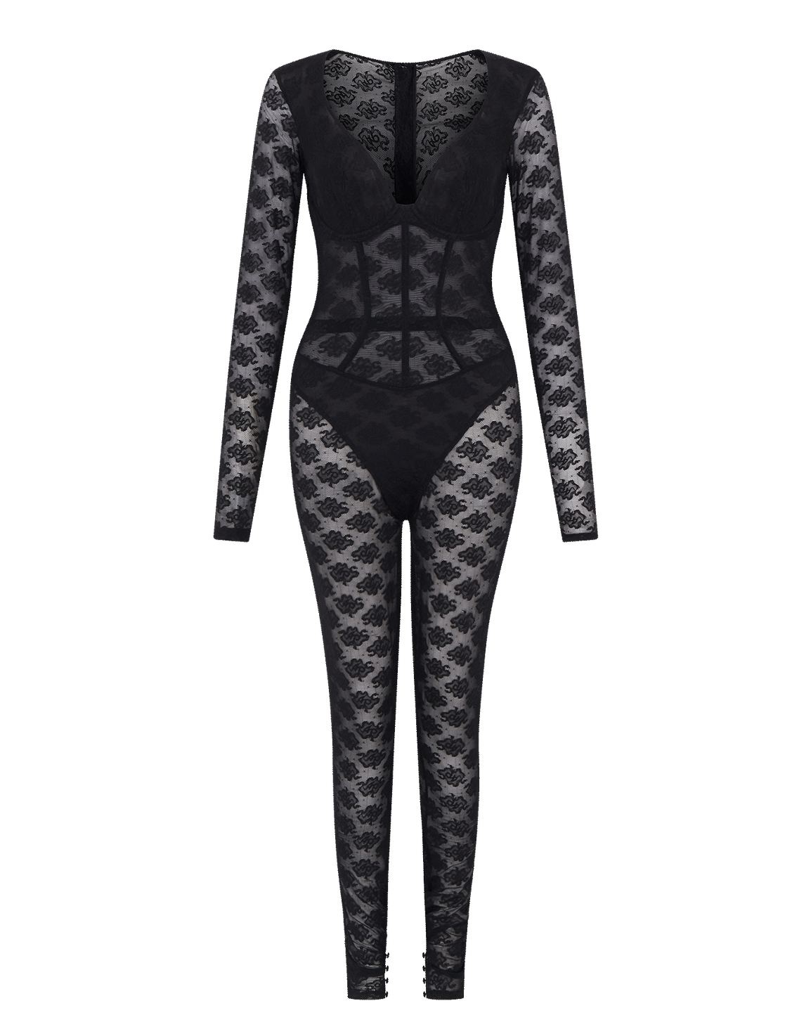Mercy Catsuit Black | Agent Provocateur