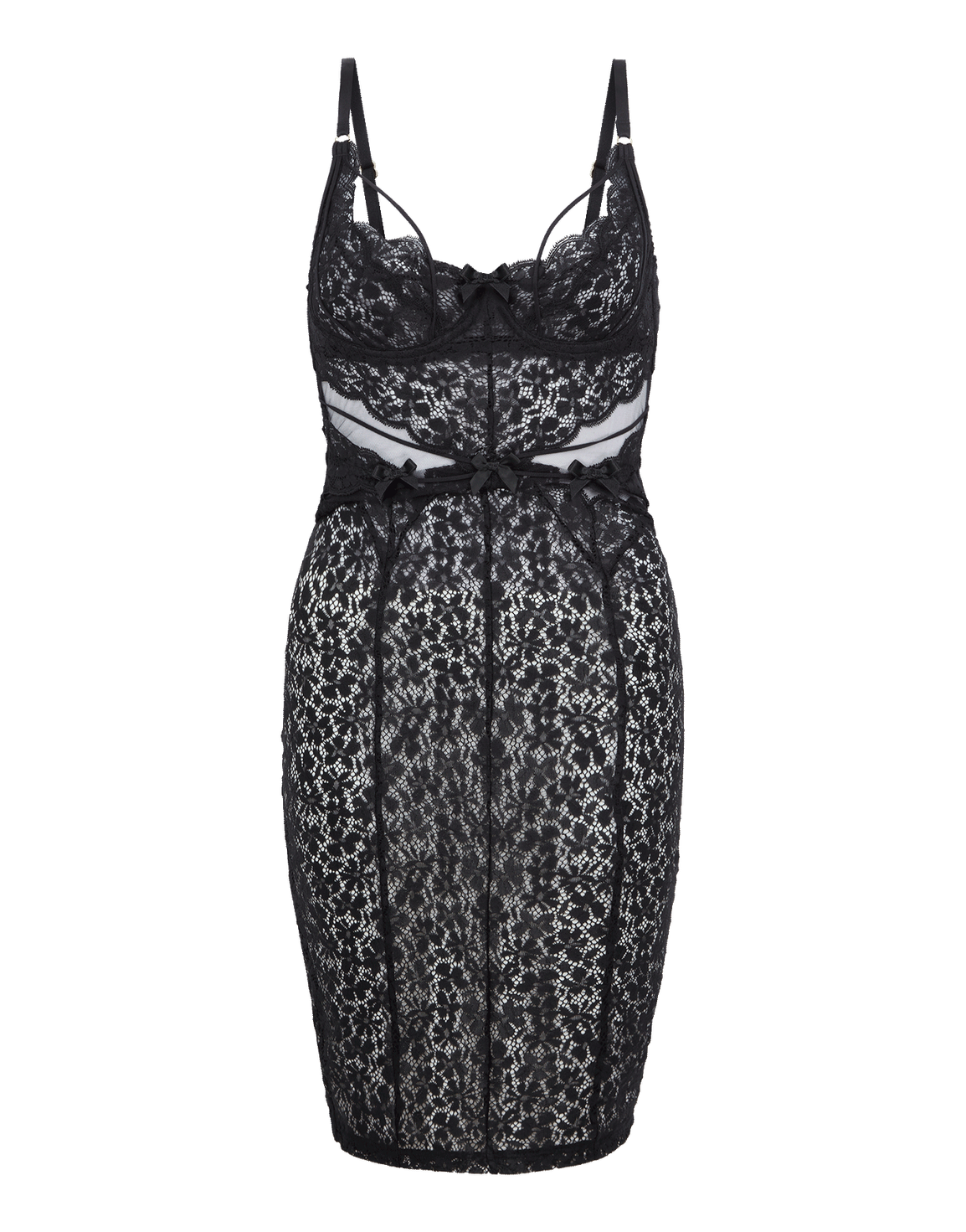 Dedee Structured Slip Black | Agent Provocateur