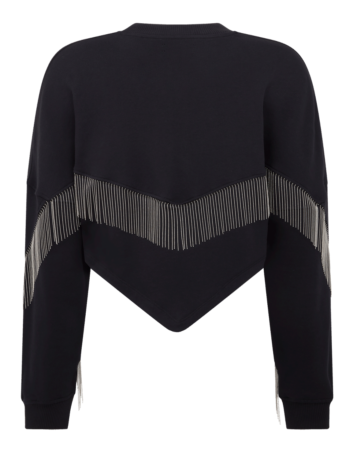 Nadiah Sweatshirt Black/Silver | Agent Provocateur