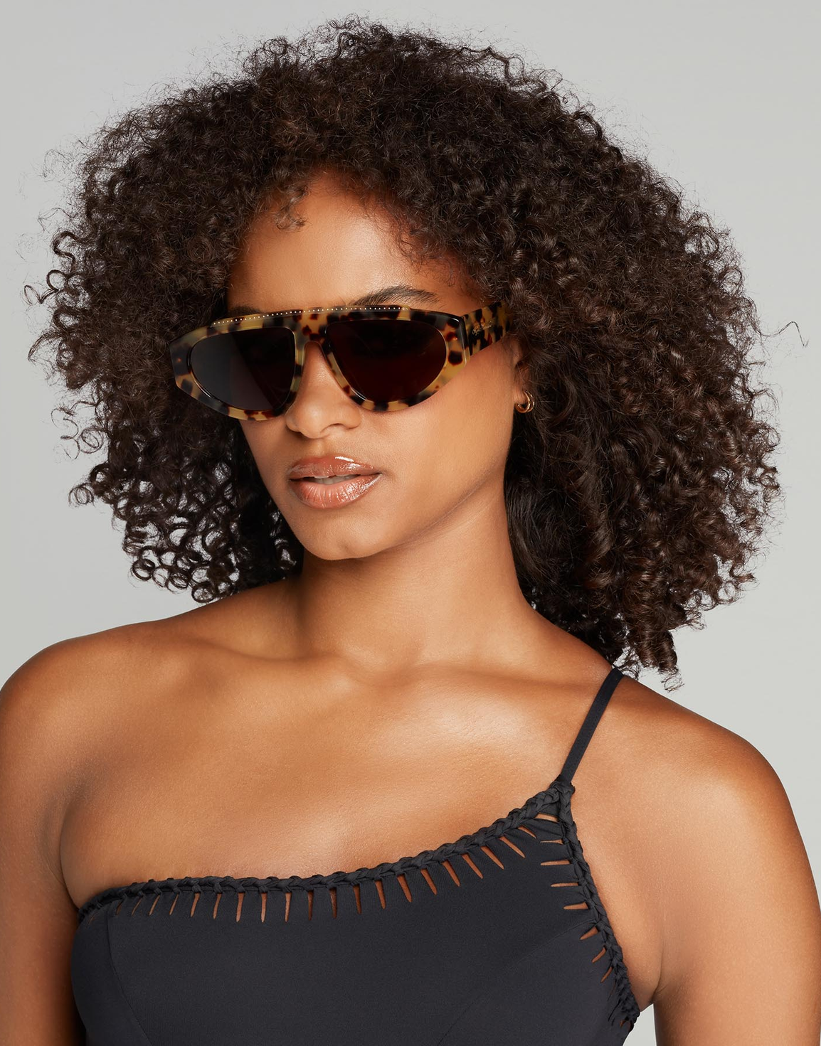 Tyrah Sunglasses Tortoise/Black | Agent Provocateur