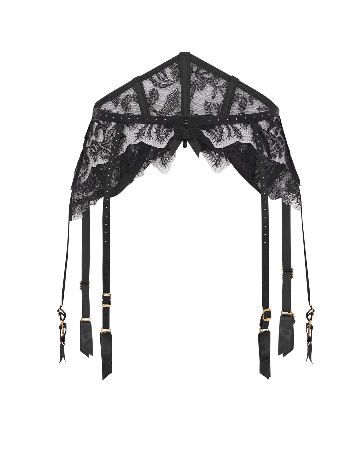 Krystabell Suspender Black | Agent Provocateur