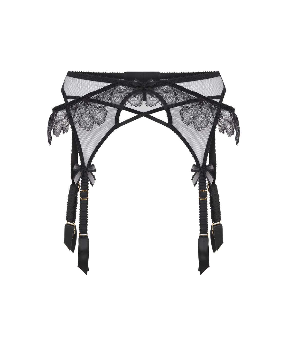 Kissie Suspender Black | Agent Provocateur