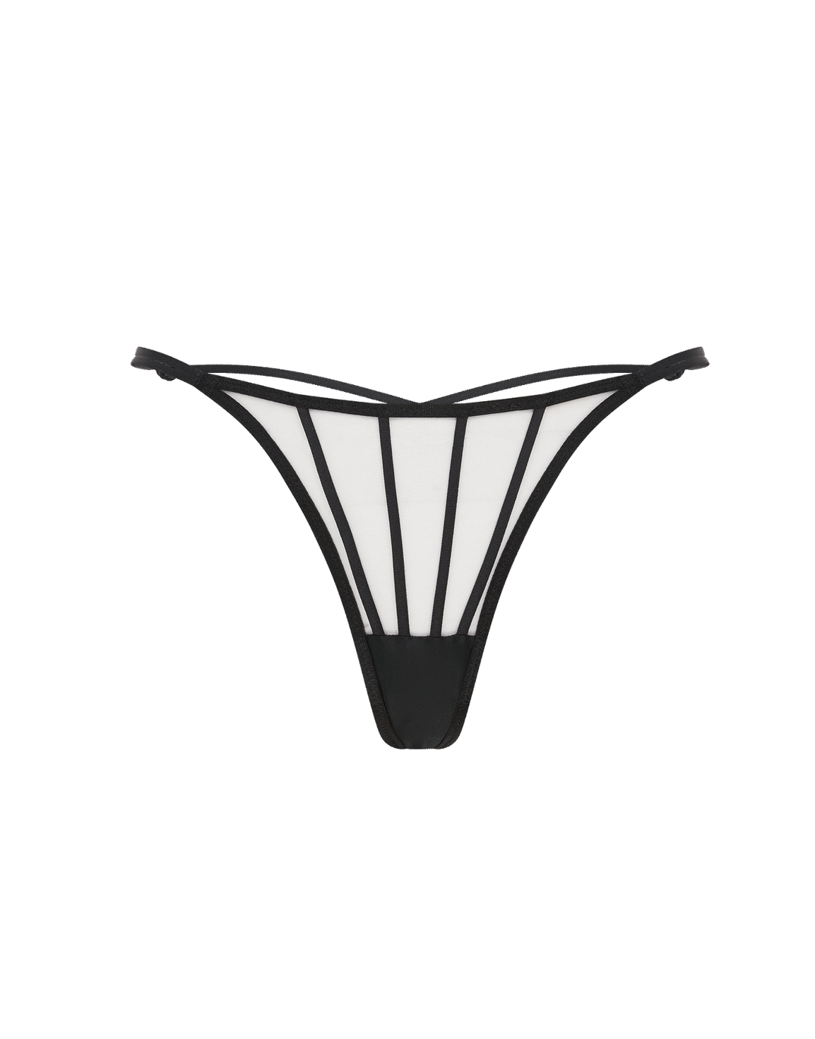Ozara Thong Black/Sand | Agent Provocateur