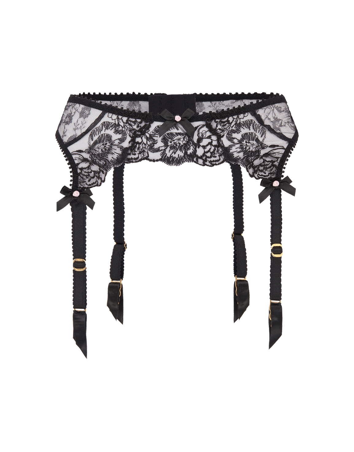 Edwina Suspender Black | Agent Provocateur