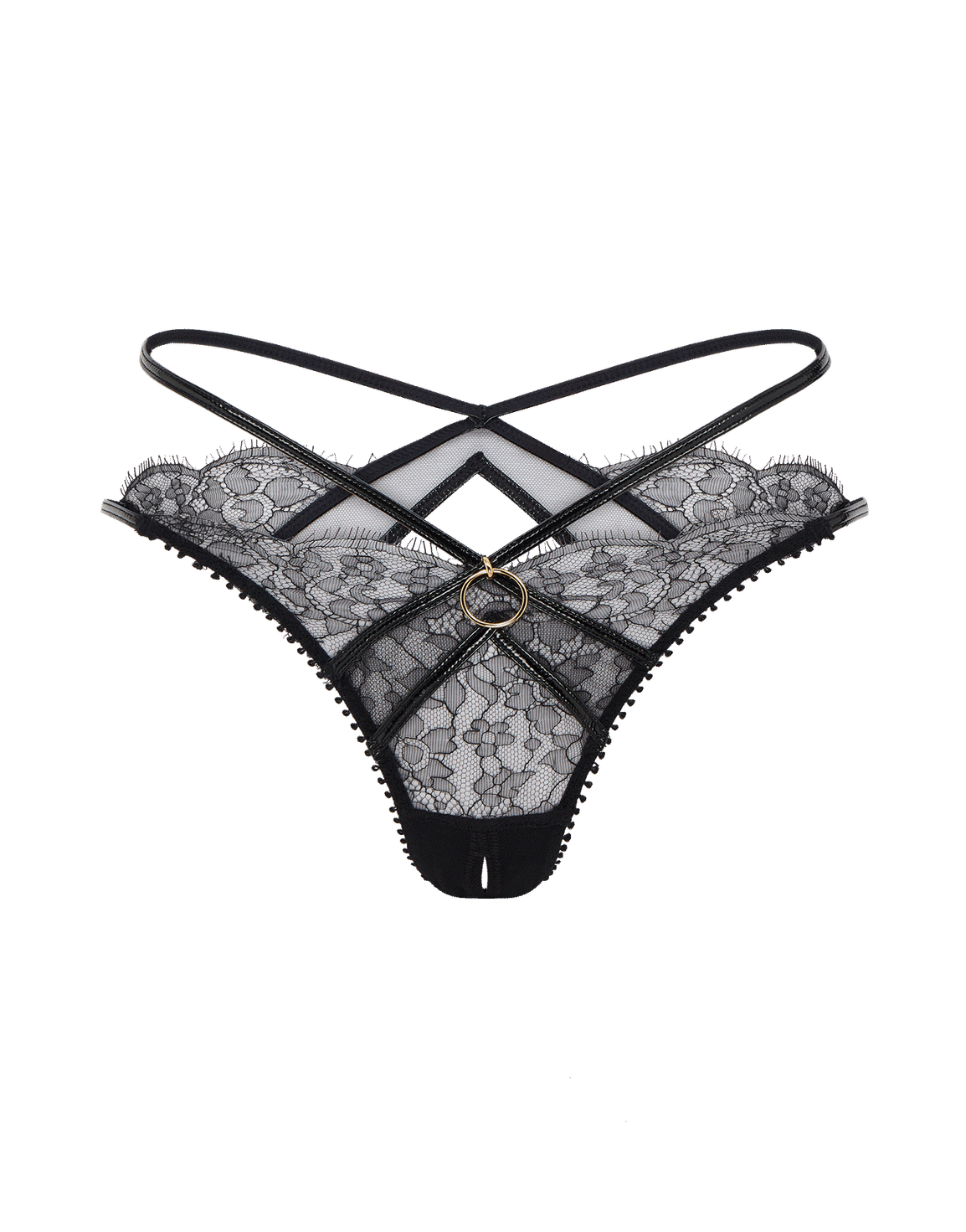 Foxie Ouvert Black | Agent Provocateur
