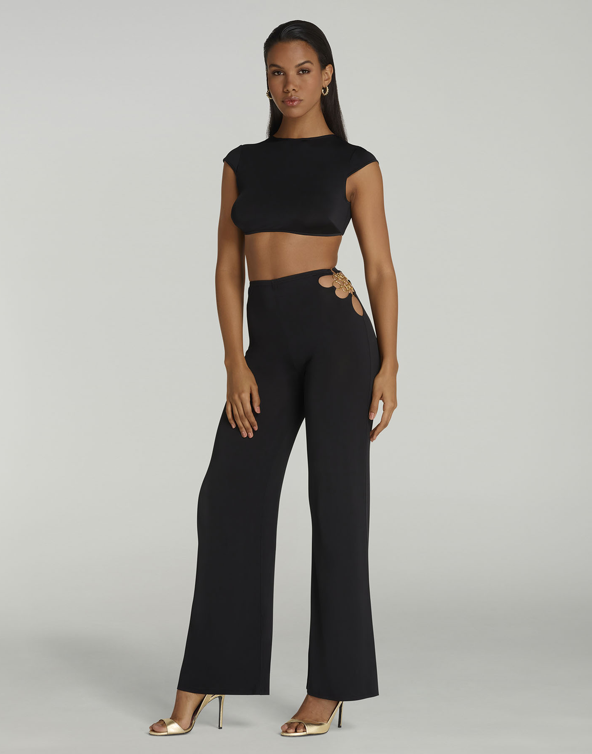 Anastacia Beach Trousers Black | Agent Provocateur