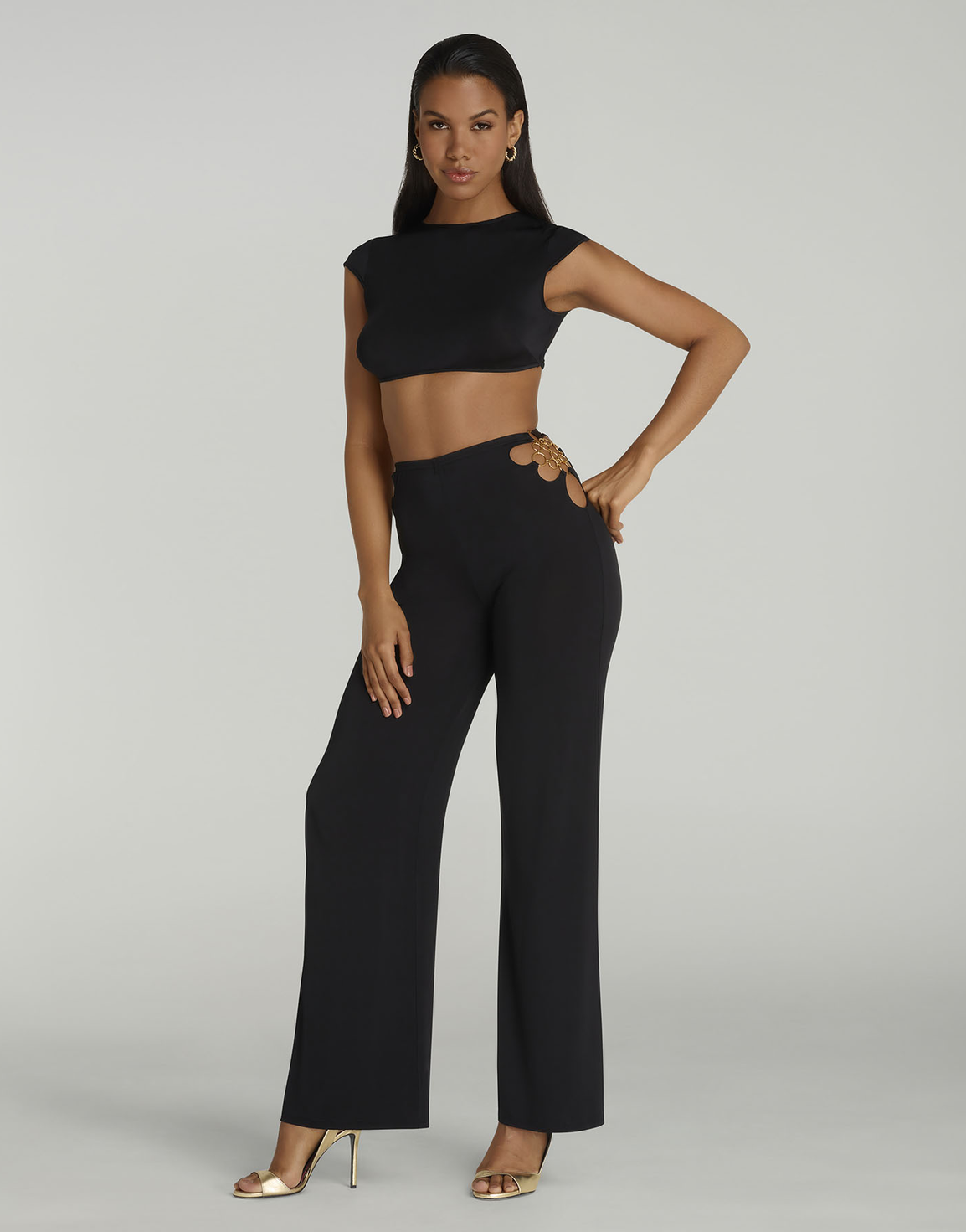 Anastacia Beach Trousers Black | Agent Provocateur